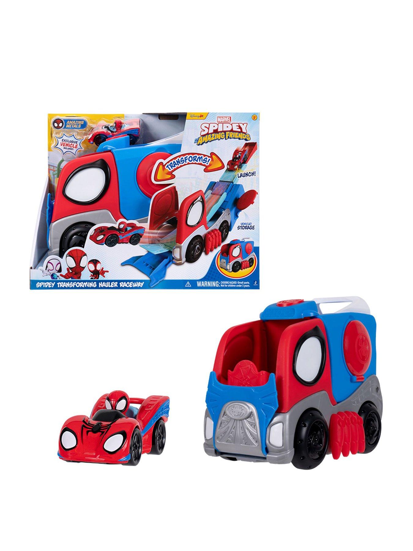 Spidey and His Amazing Friends Spidey and his Amazing Friends - Spidey Transforming Hauler Raceway Track Set