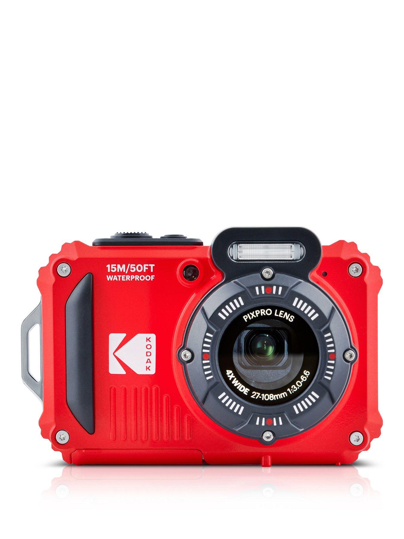 Image 1 of 5 of Kodak Kodak PIXPRO WPZ2 16MP 4x Zoom Tough Compact Camera - Red - Camera Only