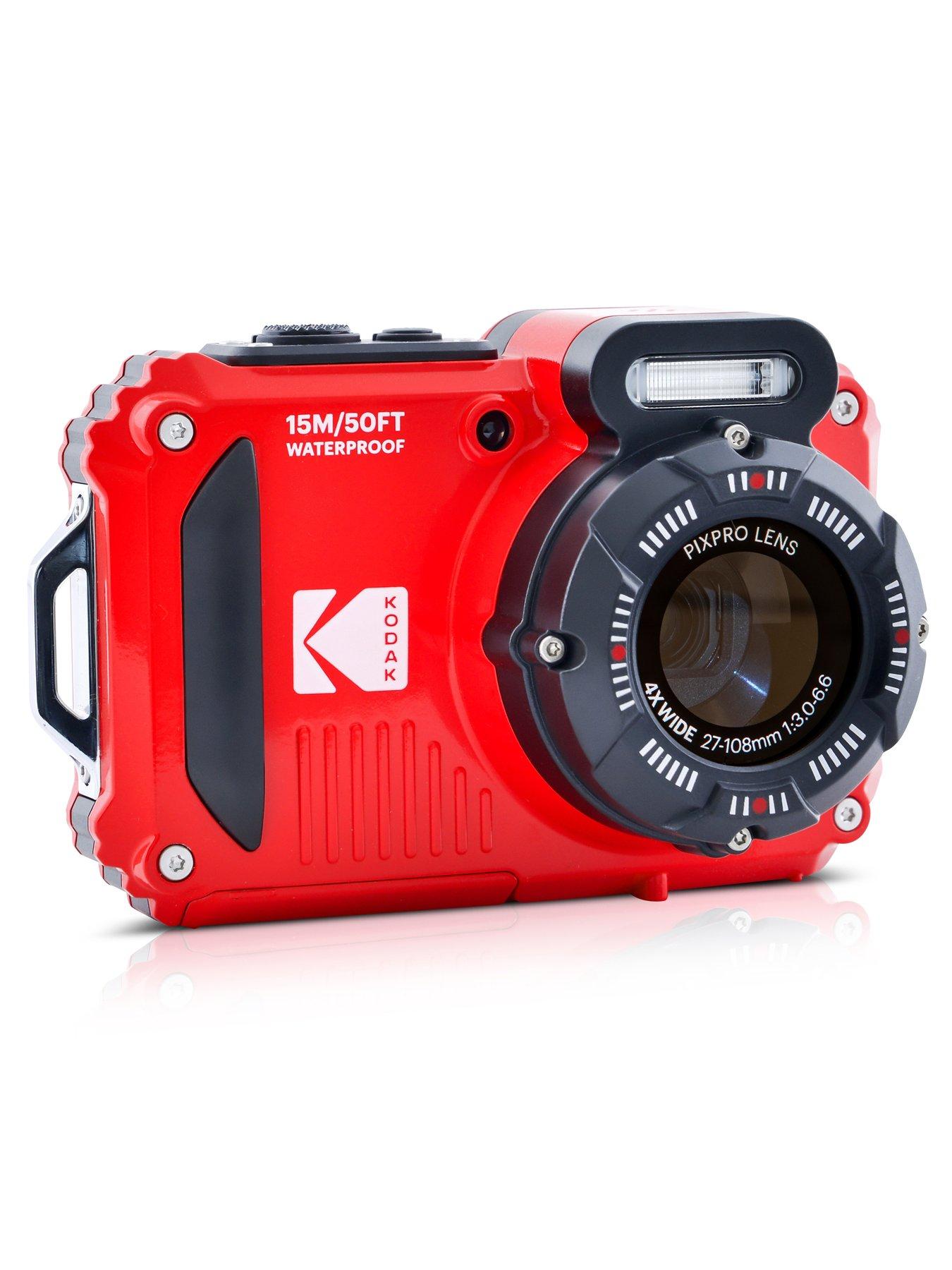 Image 2 of 5 of Kodak Kodak PIXPRO WPZ2 16MP 4x Zoom Tough Compact Camera - Red - Camera Only