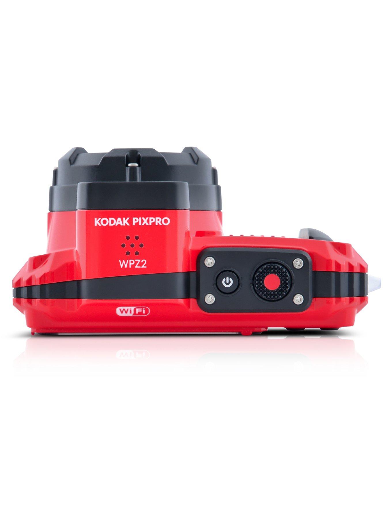 Image 4 of 5 of Kodak Kodak PIXPRO WPZ2 16MP 4x Zoom Tough Compact Camera - Red - Camera Only