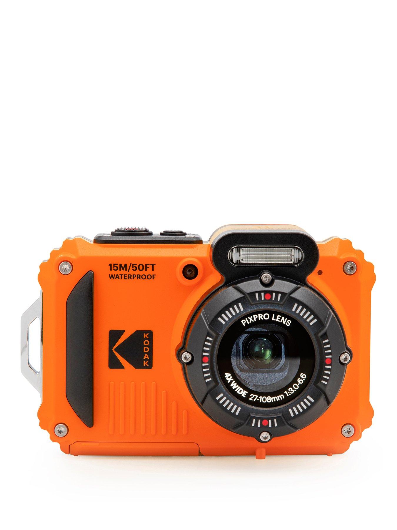 Image 1 of 5 of Kodak Kodak PIXPRO WPZ2 16MP 4x Zoom Tough Compact Camera - Orange - Camera Only