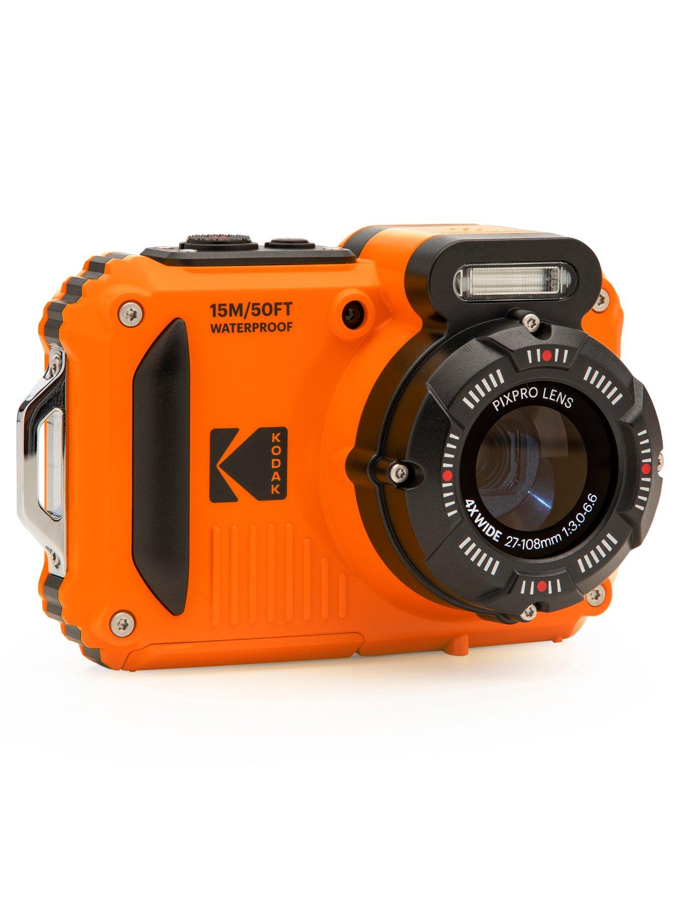 Image 2 of 5 of Kodak Kodak PIXPRO WPZ2 16MP 4x Zoom Tough Compact Camera - Orange - Camera Only