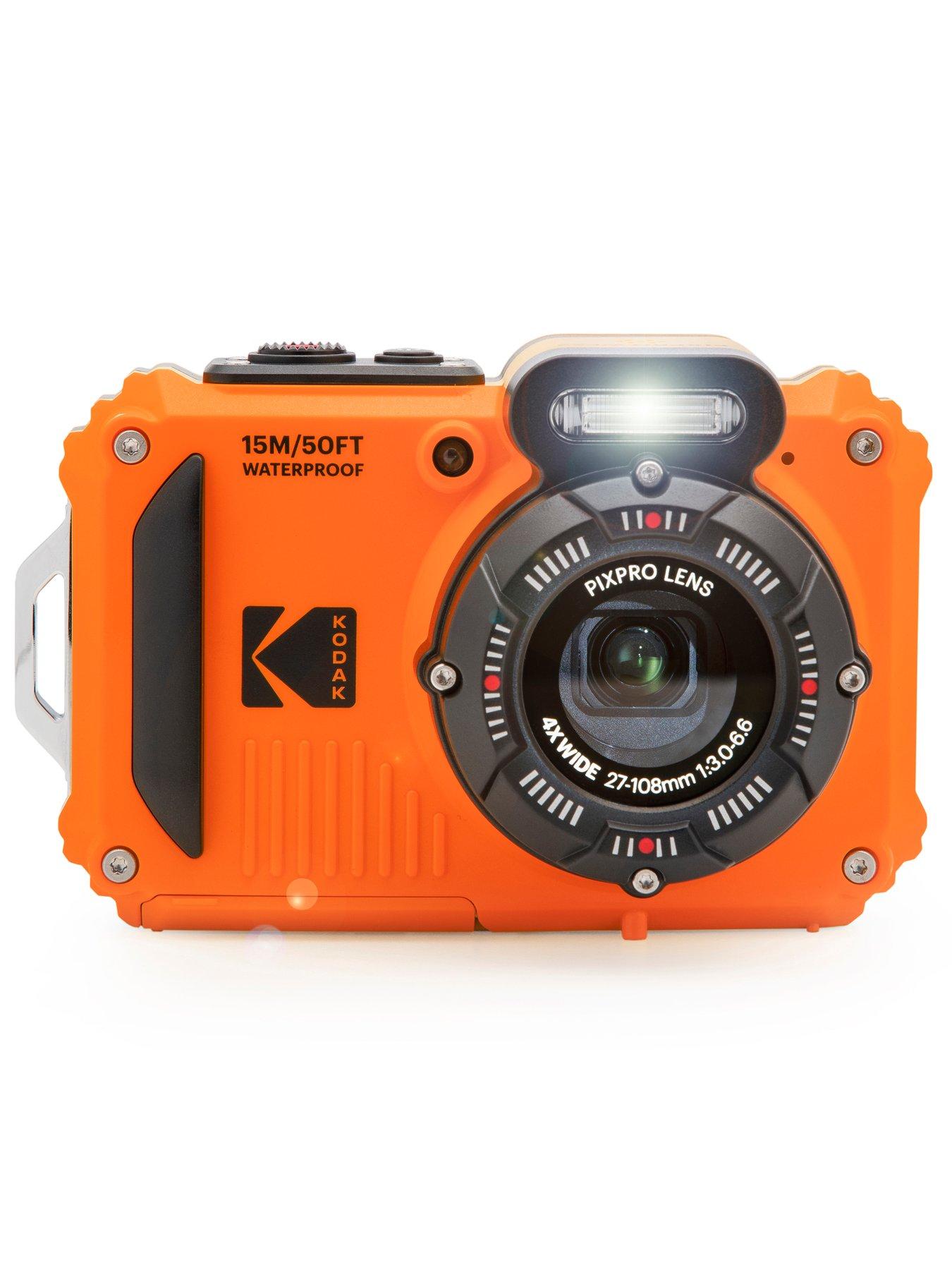 Image 5 of 5 of Kodak Kodak PIXPRO WPZ2 16MP 4x Zoom Tough Compact Camera - Orange - Camera Only