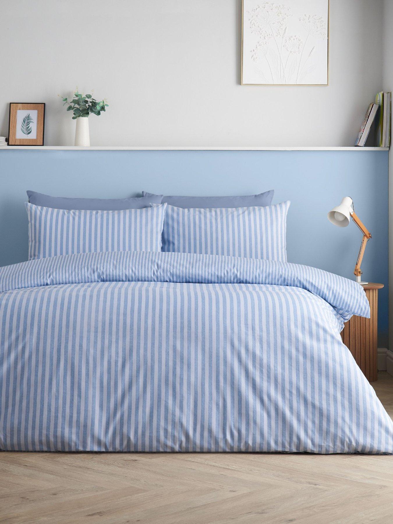 catherine-lansfield-epping-textured-stripe-blue-super-king-duvet-setback