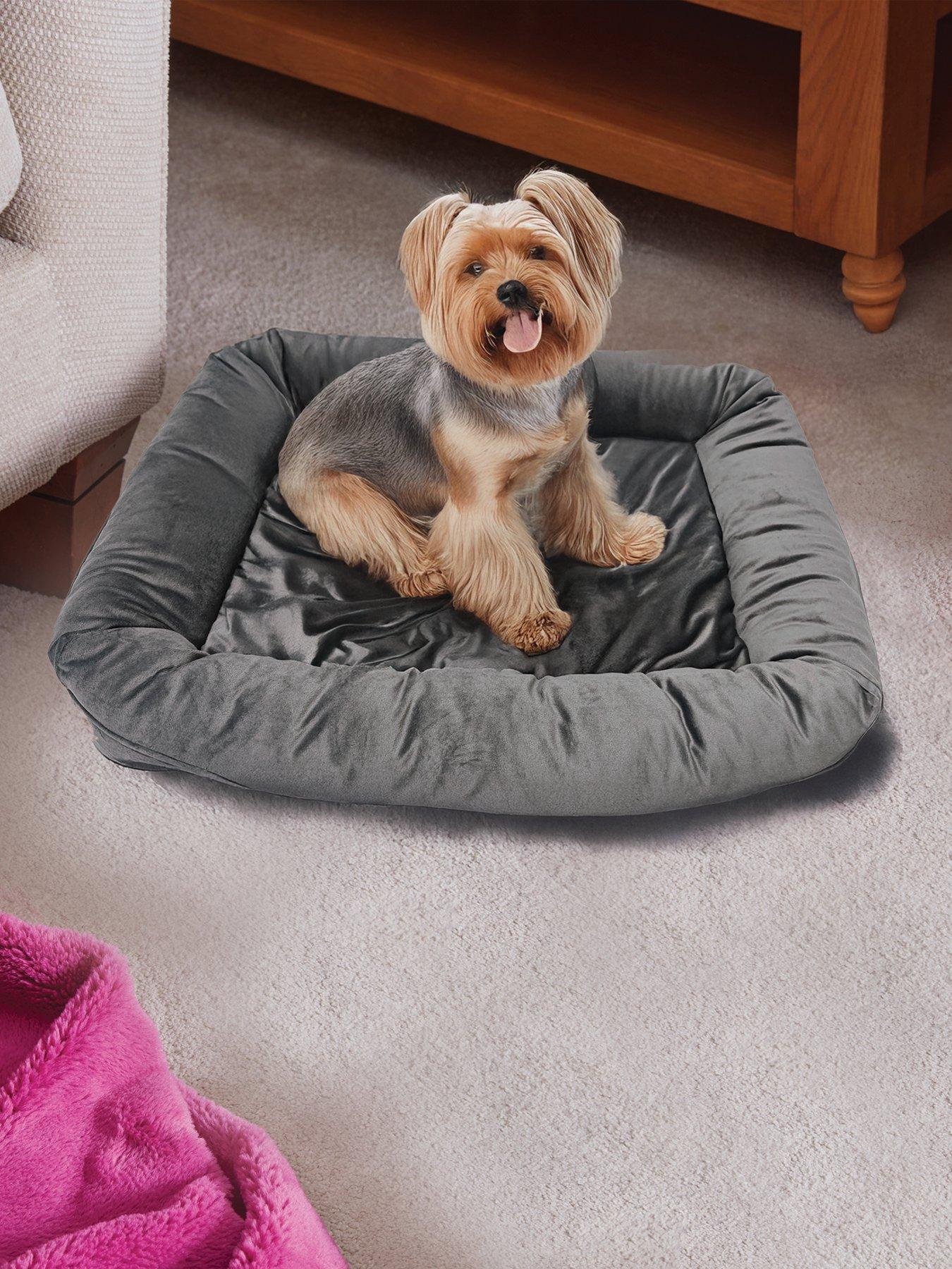 zoon-velvet-dog-mattressfront