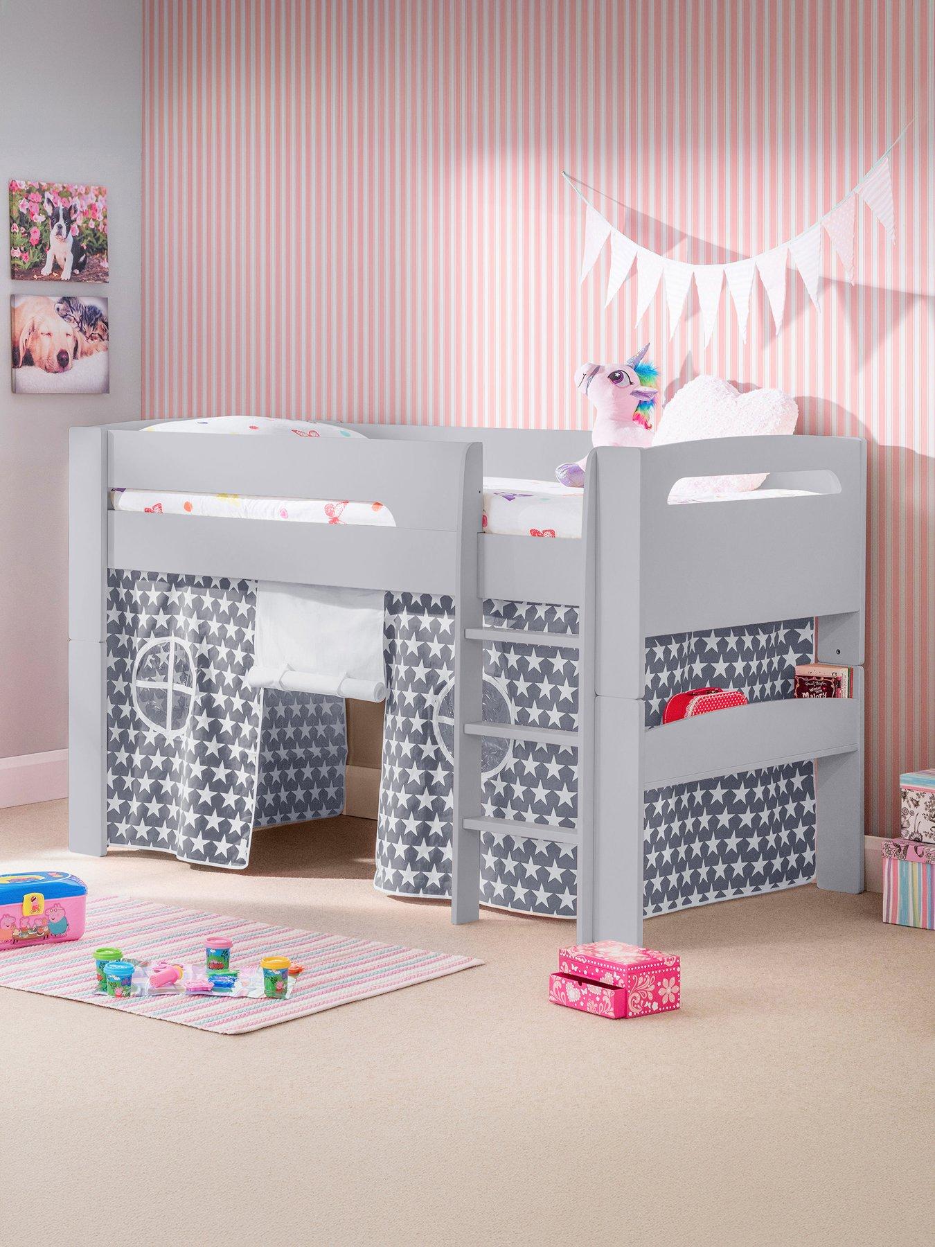 julian-bowen-nova-grey-midsleeper-bed-with-grey-star-tent