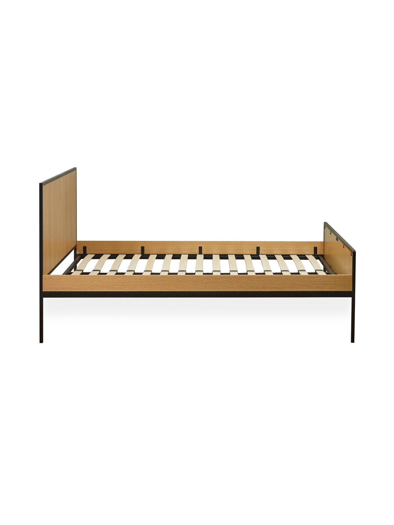 Image 4 of 7 of Julian Bowen Sia Oak Effect Bed - Double