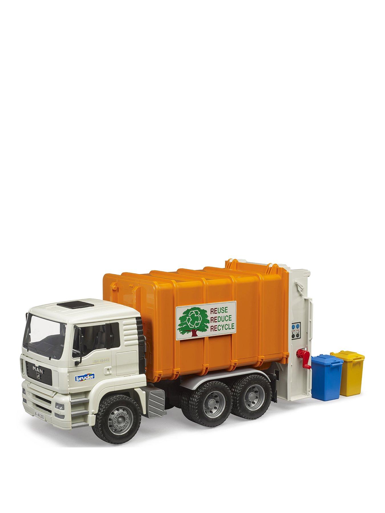 Image 1 of 7 of Bruder MAN TGA Rear loading garbage truck