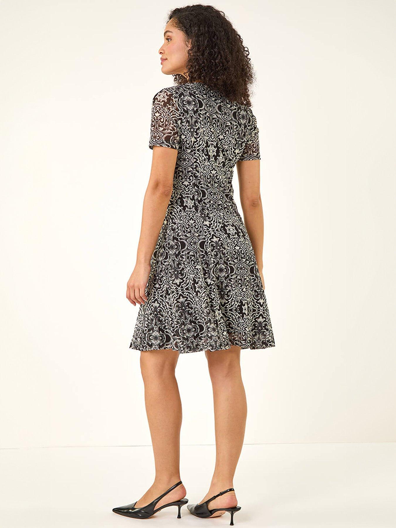 roman-border-print-mesh-dressstillFront