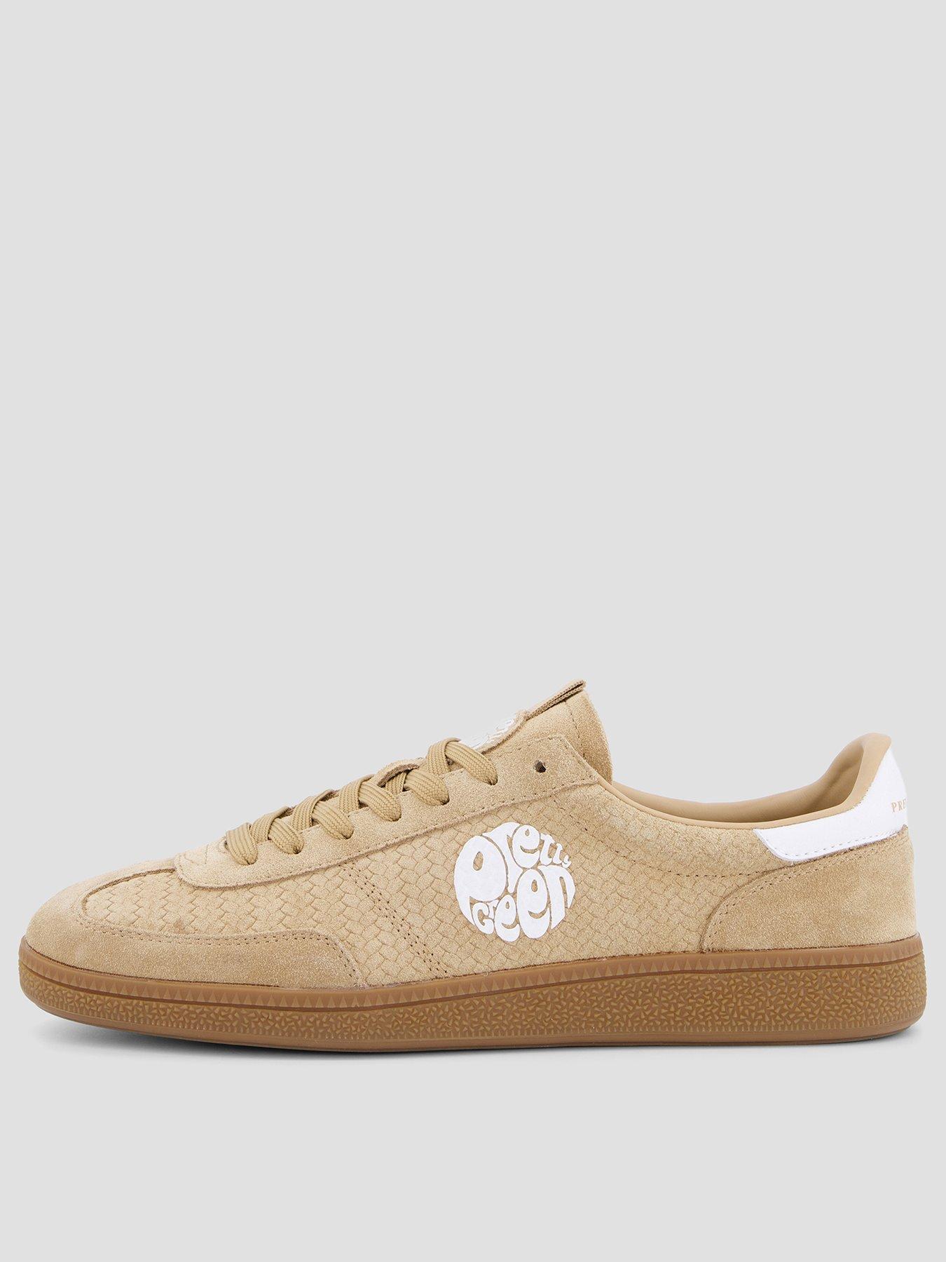 Pretty Green Pretty Green Ramblas Trainers - Beige