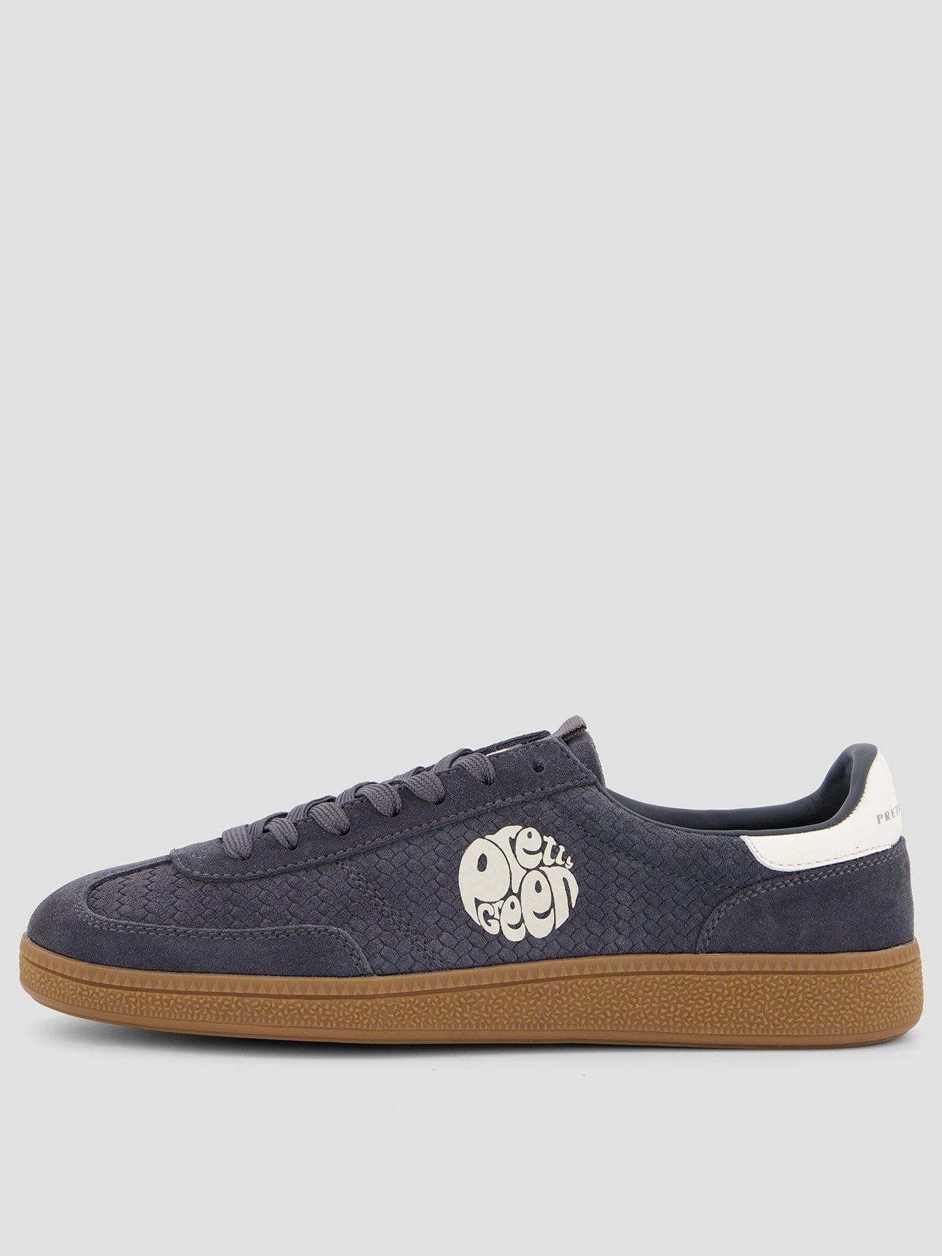 Pretty Green Pretty Green Ramblas Trainers - Grey