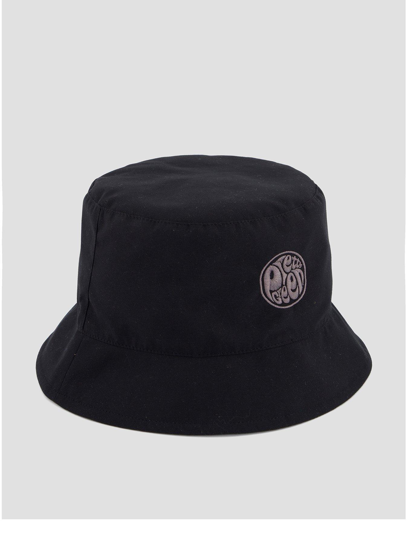Pretty Green Resonance Water Reactive Bucket Hat - Black