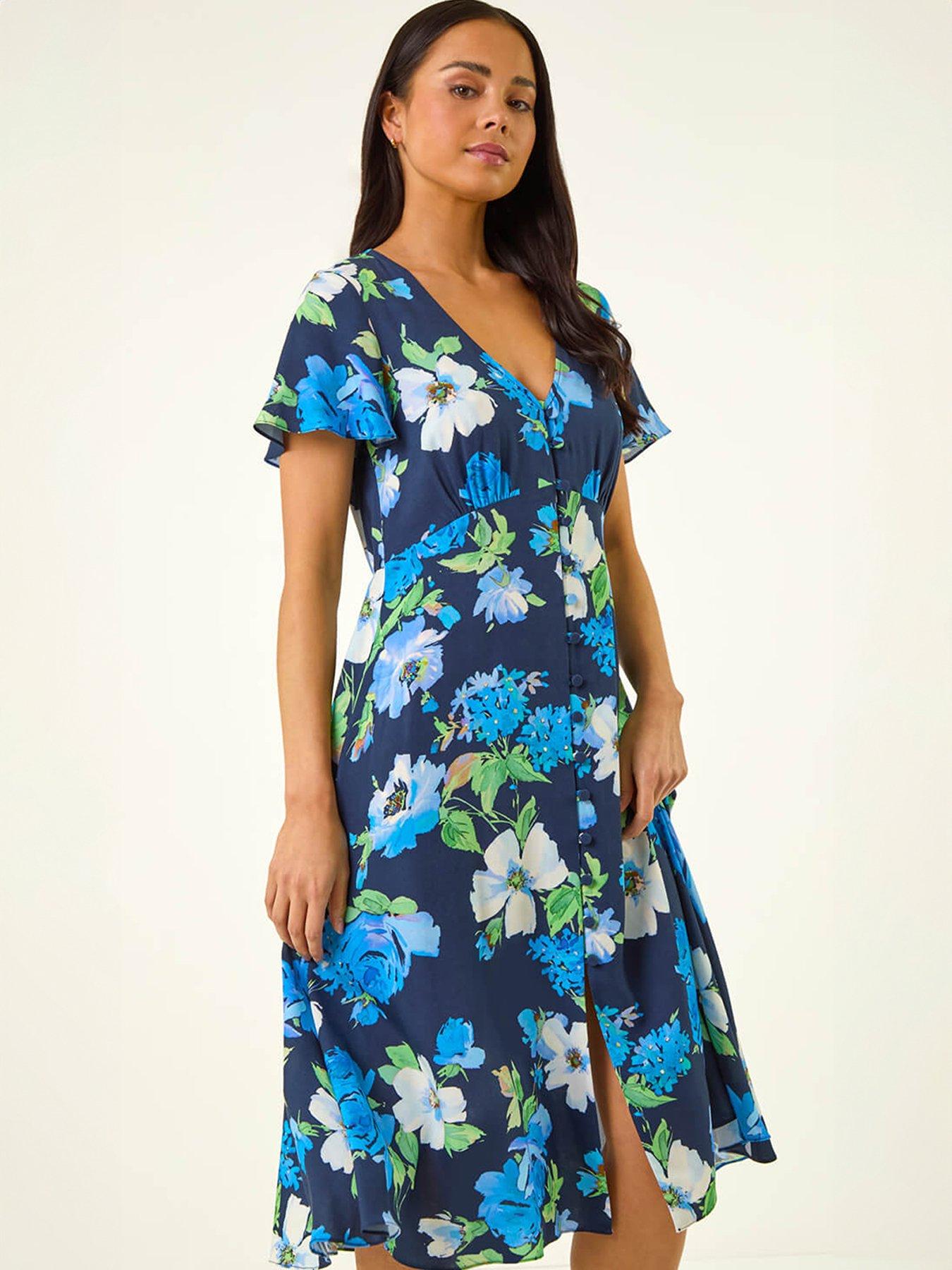 roman-petite-floral-print-button-dressback