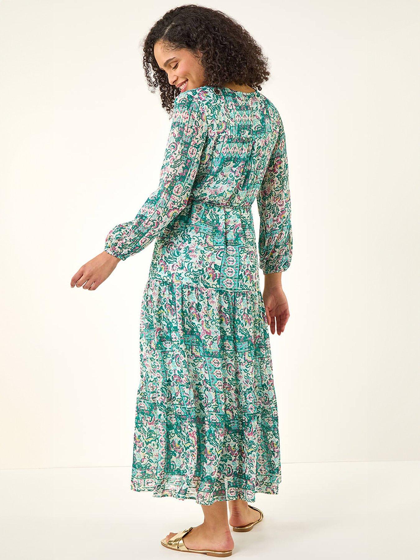 roman-printed-metallic-tie-waist-maxi-dressstillFront