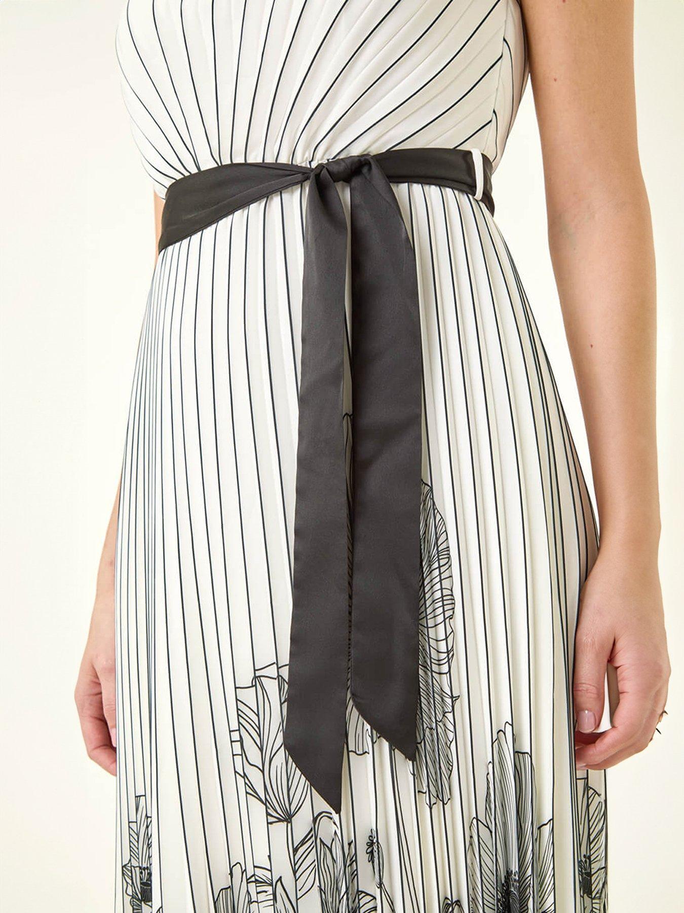 roman-border-print-pleated-midi-dressstillFront
