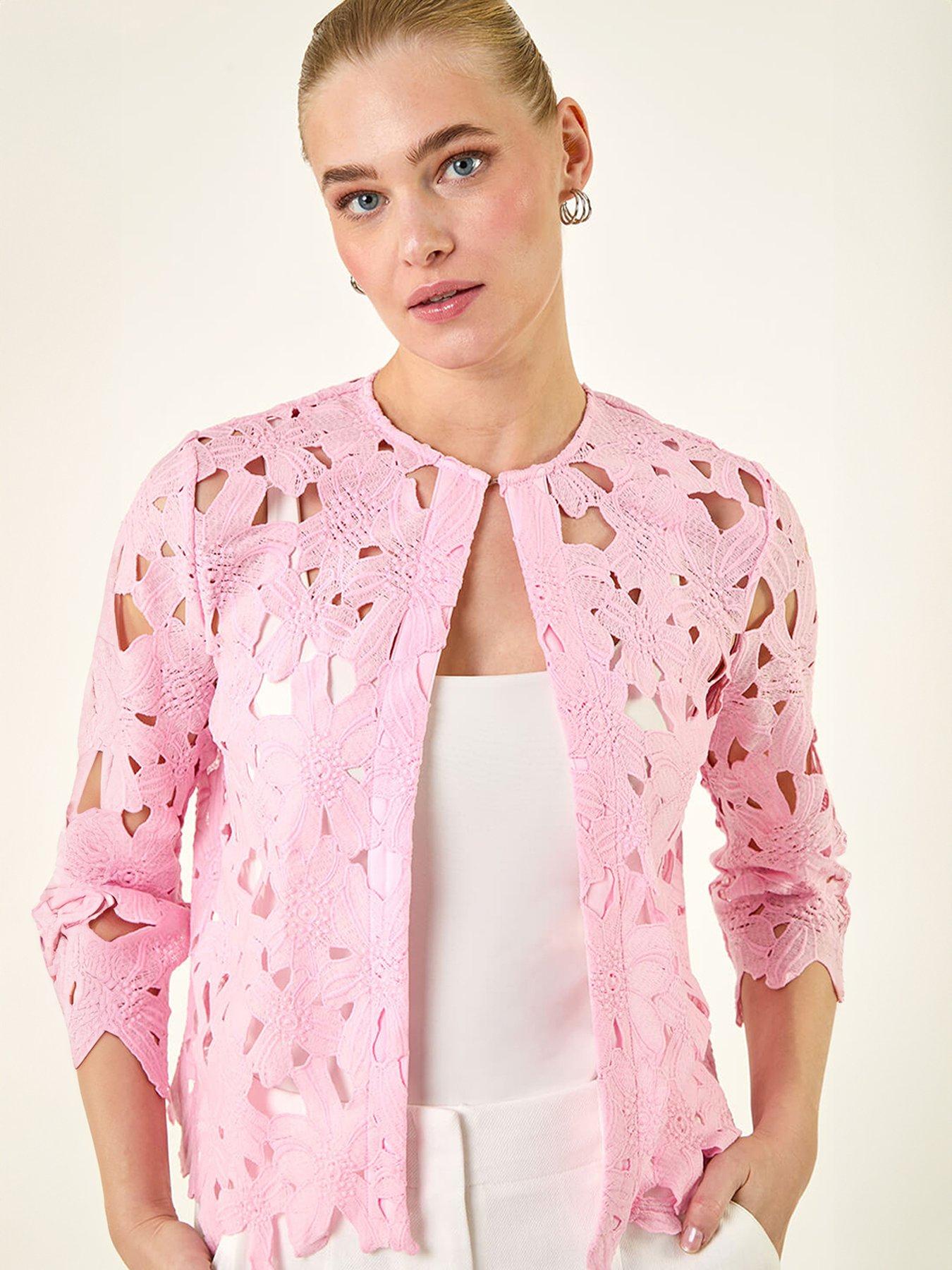 Image 4 of 5 of Roman Crochet Lace Jacket