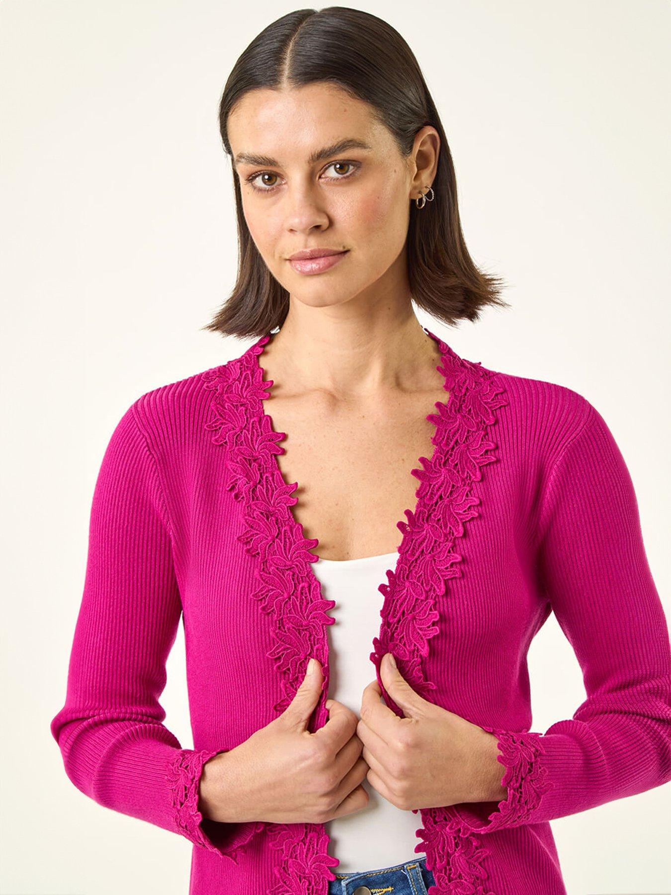 roman-lace-trim-knit-cardiganoutfit