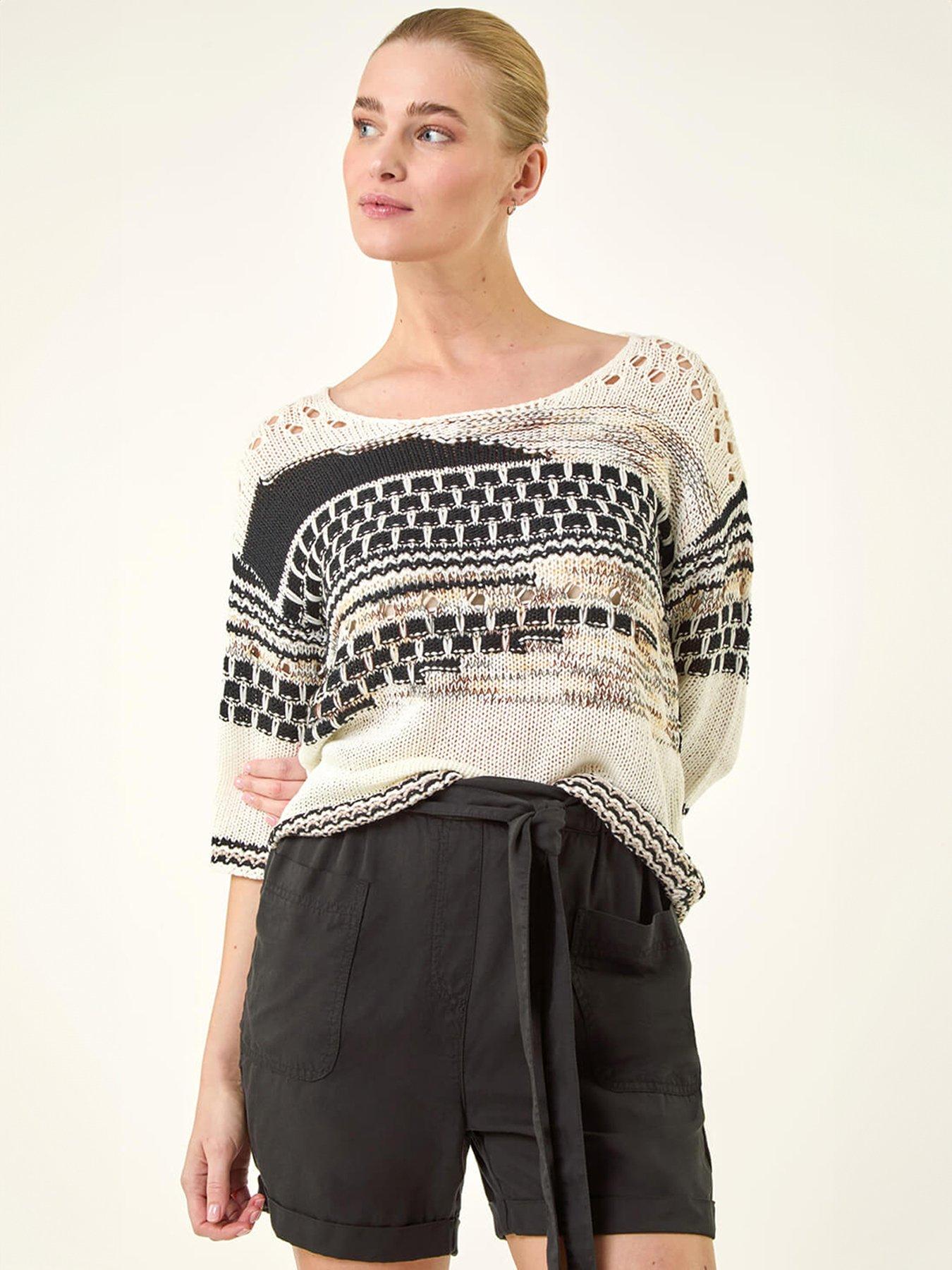 roman-textured-abstract-knit-jumperoutfit