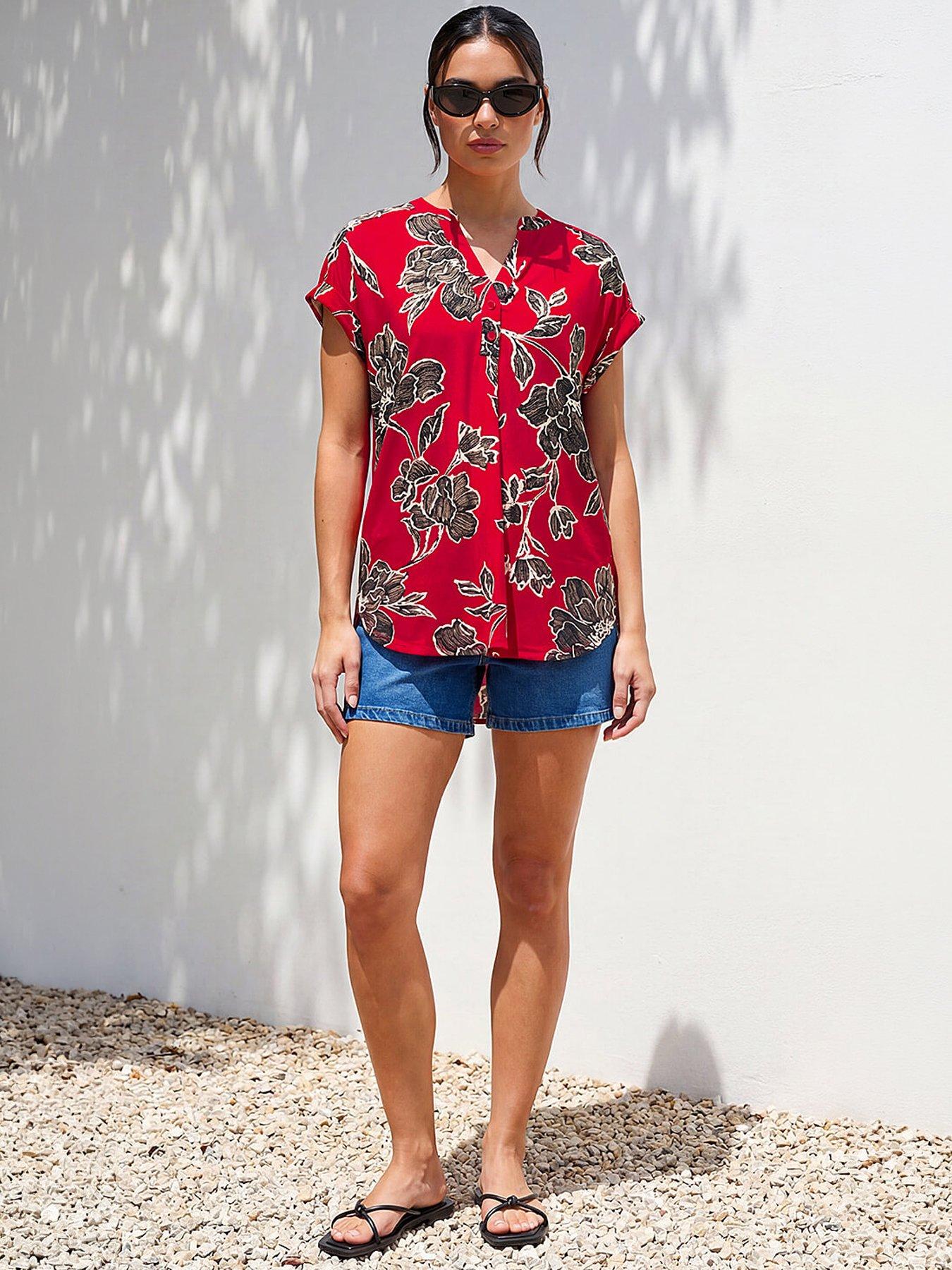 roman-floral-puff-print-stretch-topfront