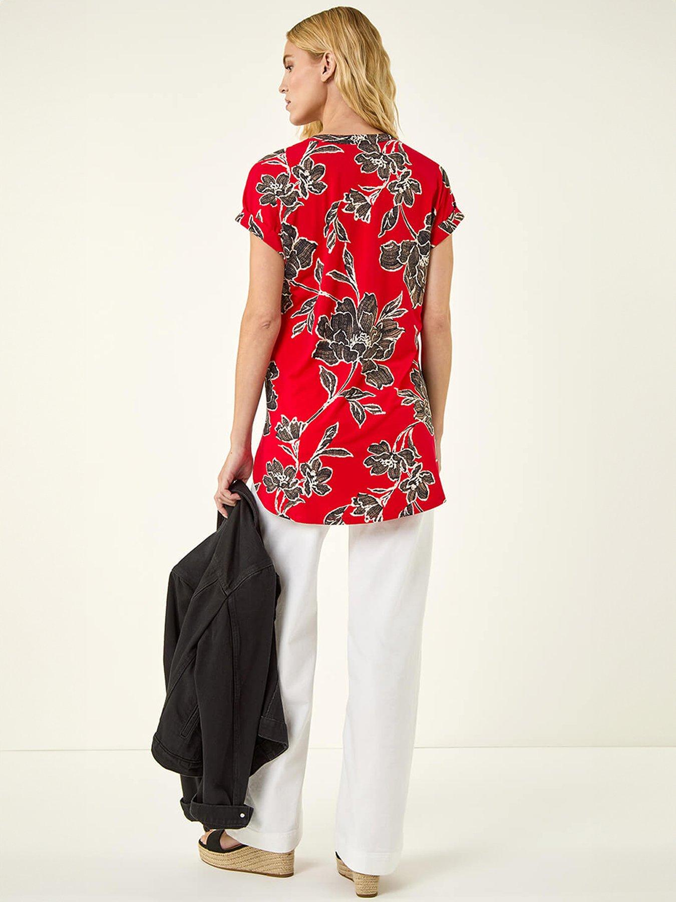 roman-floral-puff-print-stretch-topstillFront
