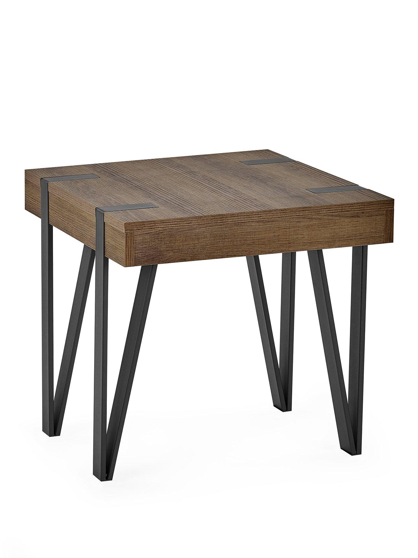 Image 2 of 7 of Julian Bowen Troy 50cm Side Table