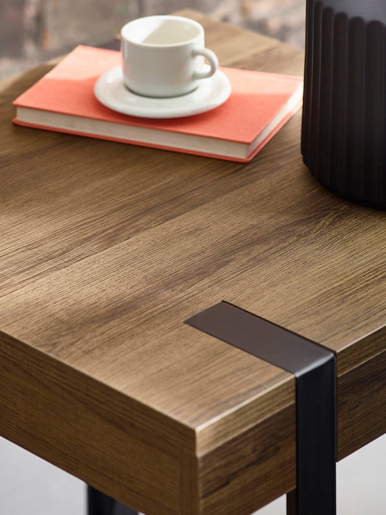 Image 4 of 7 of Julian Bowen Troy 50cm Side Table