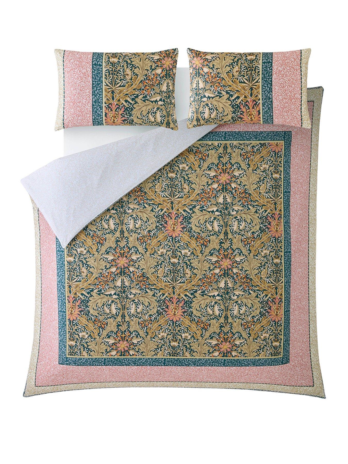 Image 2 of 7 of William Morris at Home Kelmscott Super Quilt Set