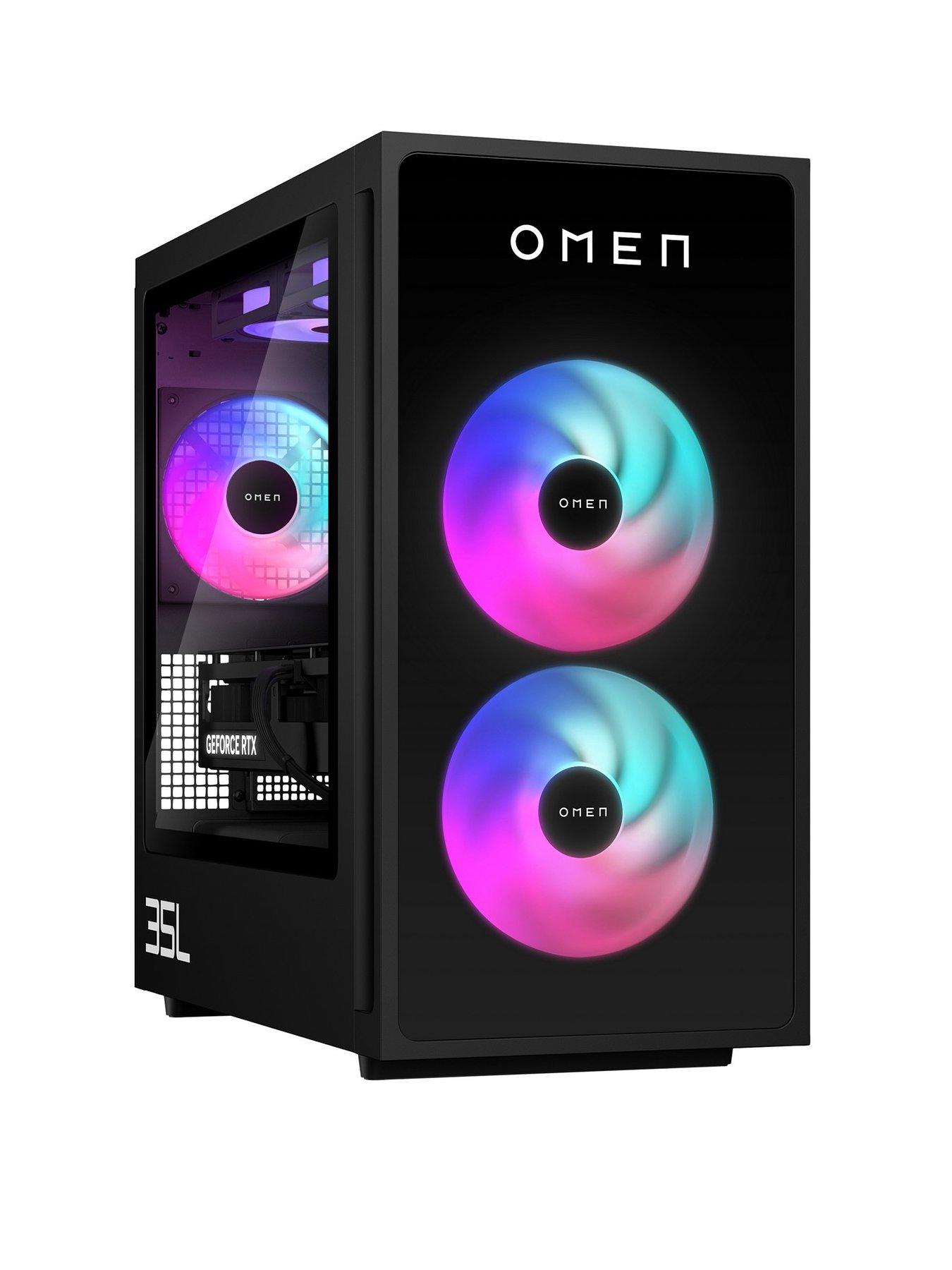 HP GT16-0028na Gaming Desktop - GeForce RTX 5060 Ti - AMD Ryzen 7 - 16GB RAM - 1TB - Black