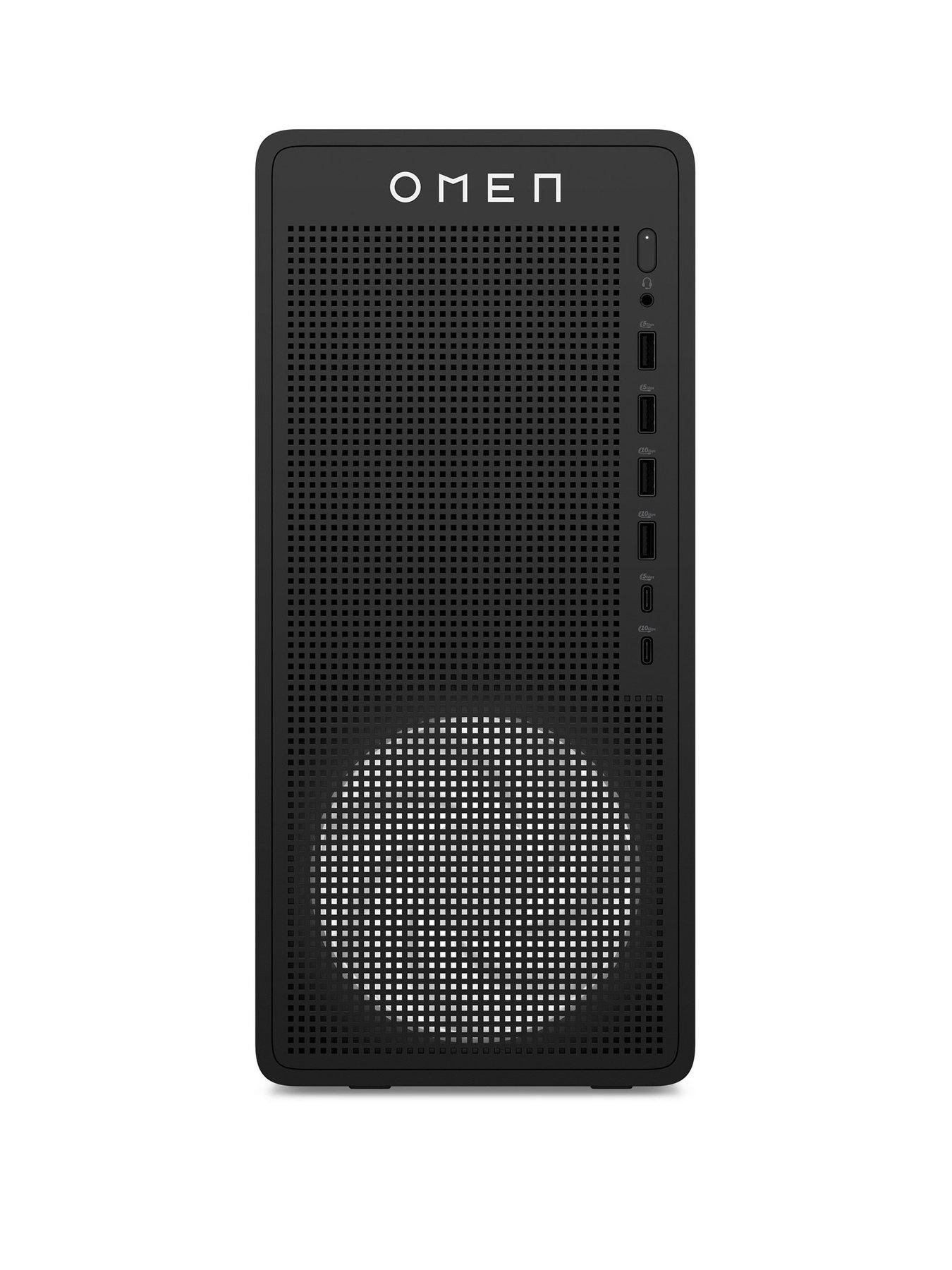 HP TG03-0003na Gaming Desktop - GeForce RTX 3050 - AMD Ryzen 5 - 16GB RAM - 512GB - Black