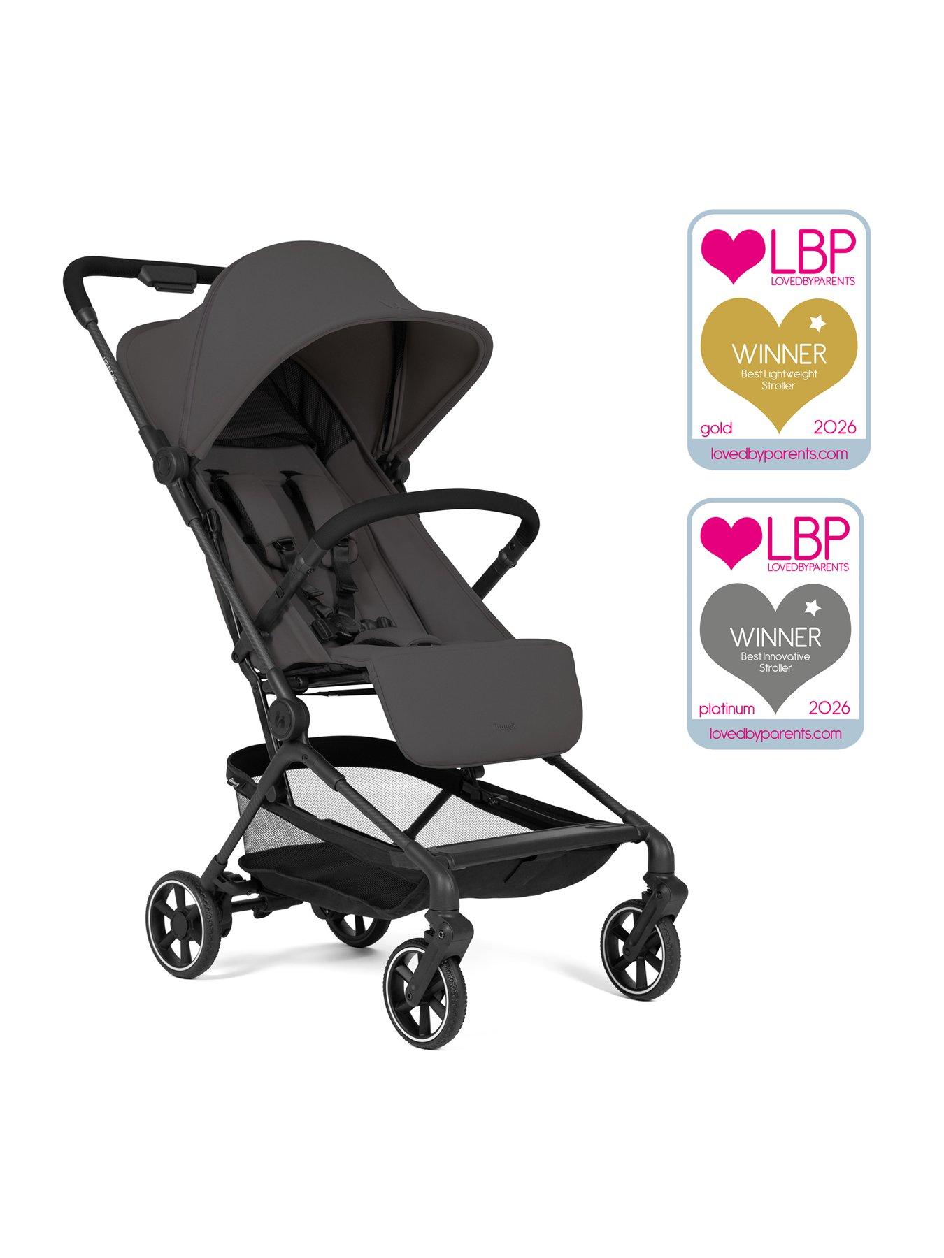 Image 2 of 8 of Hauck Lite N Care Stroller - Dark Anthracite
