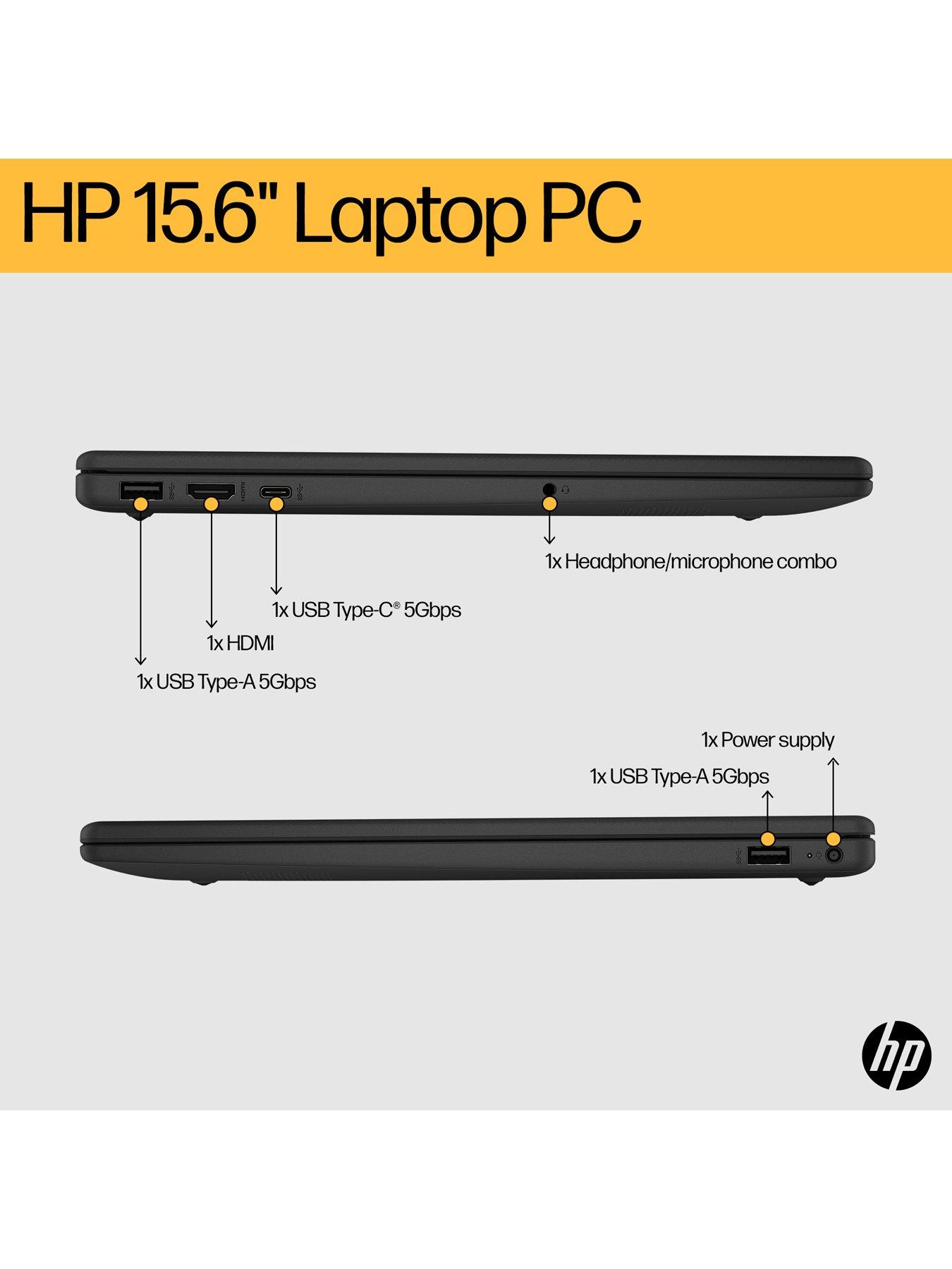 Image 7 of 7 of HP HP Laptop&nbsp;15-fc0078na&nbsp;- 15.6in FHD,&nbsp;AMD Athlon Silver 7120U, 8GB RAM, 128GB SSD - Silver