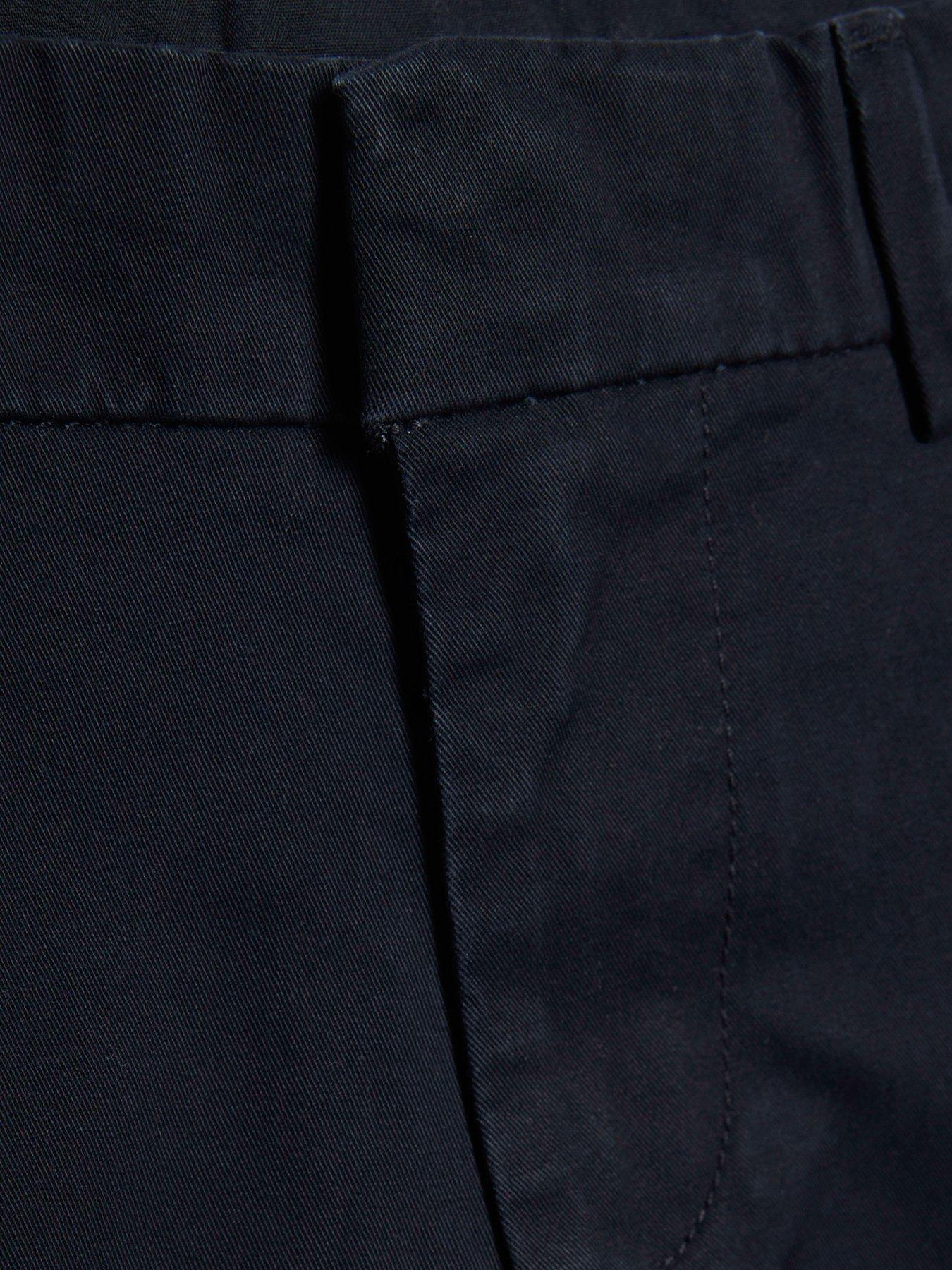 Image 5 of 5 of River Island Older Boys Shirt And Chino Shorts Set - Blue