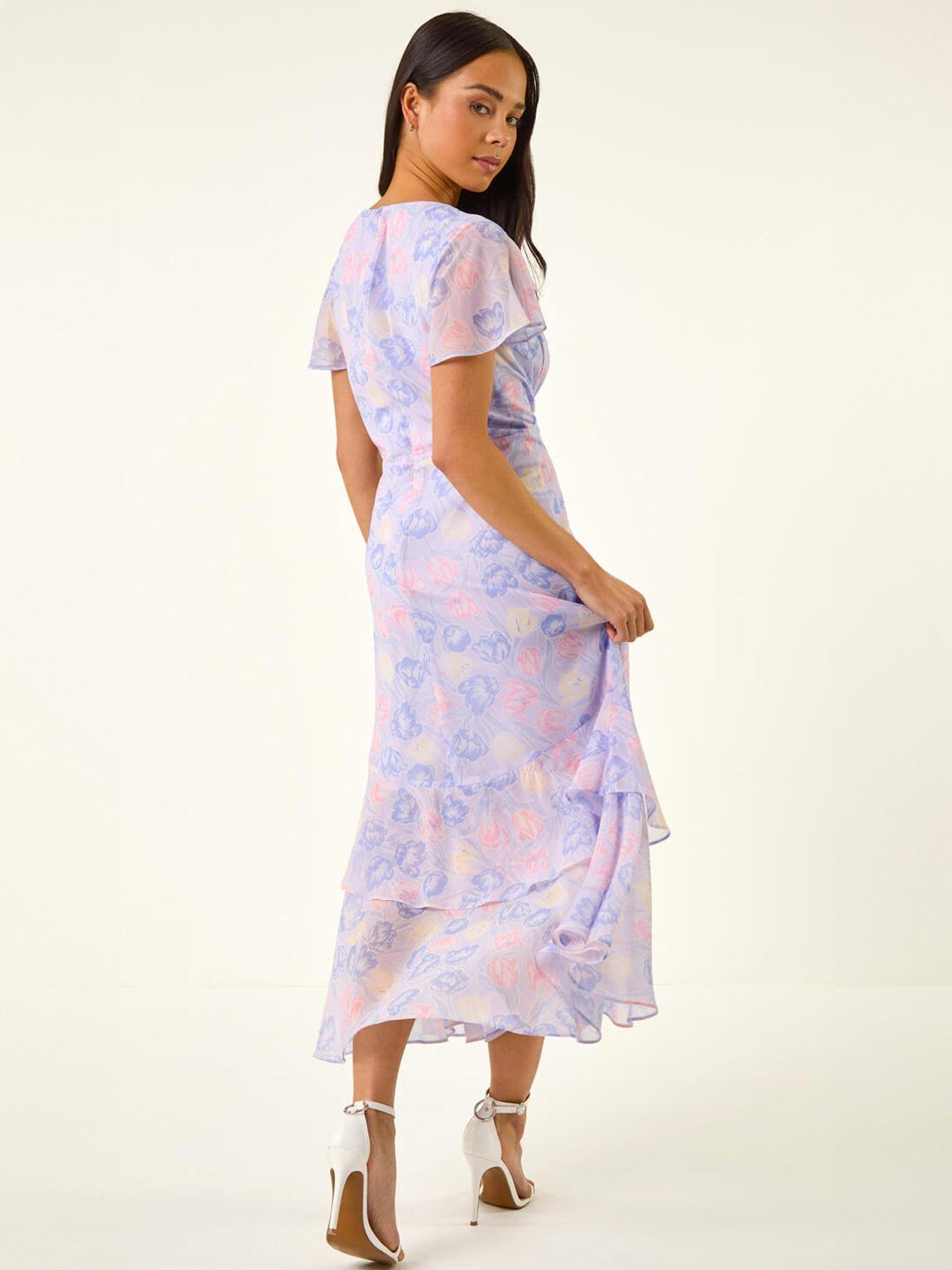 roman-petite-frill-hem-dressstillFront