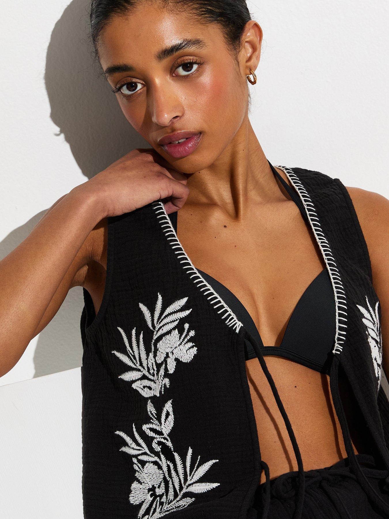 new-look-black-palm-embroidered-waistcoatdetail
