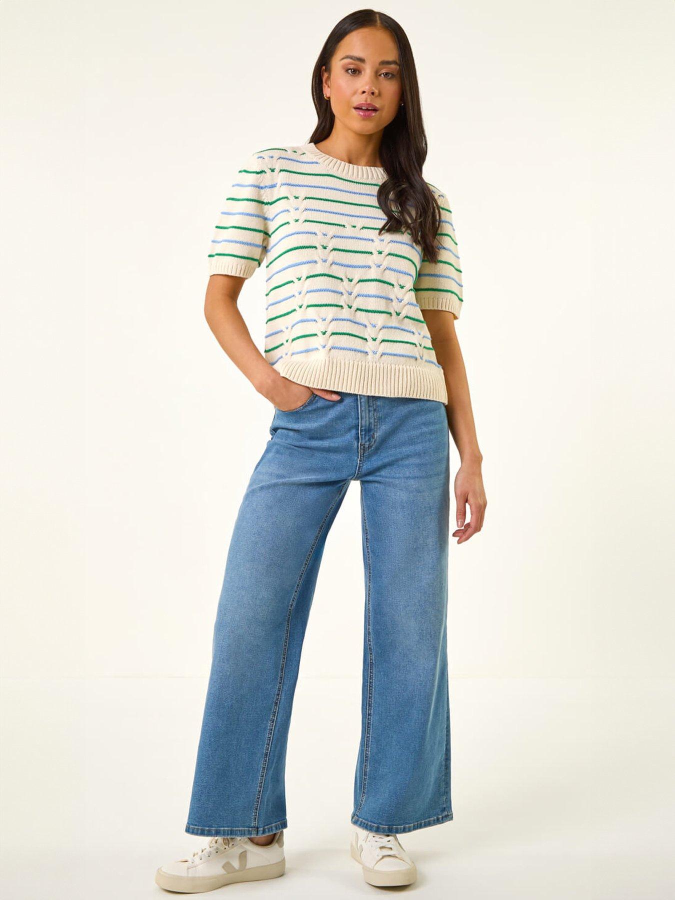 roman-petite-cable-knit-stripe-jumperback
