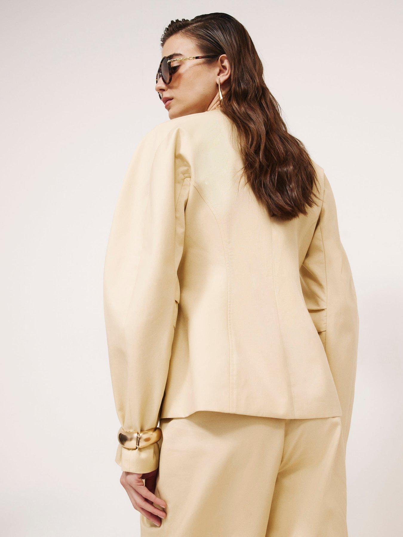 river-island-long-sleeve-collarless-cotton-blazer-yellowstillFront
