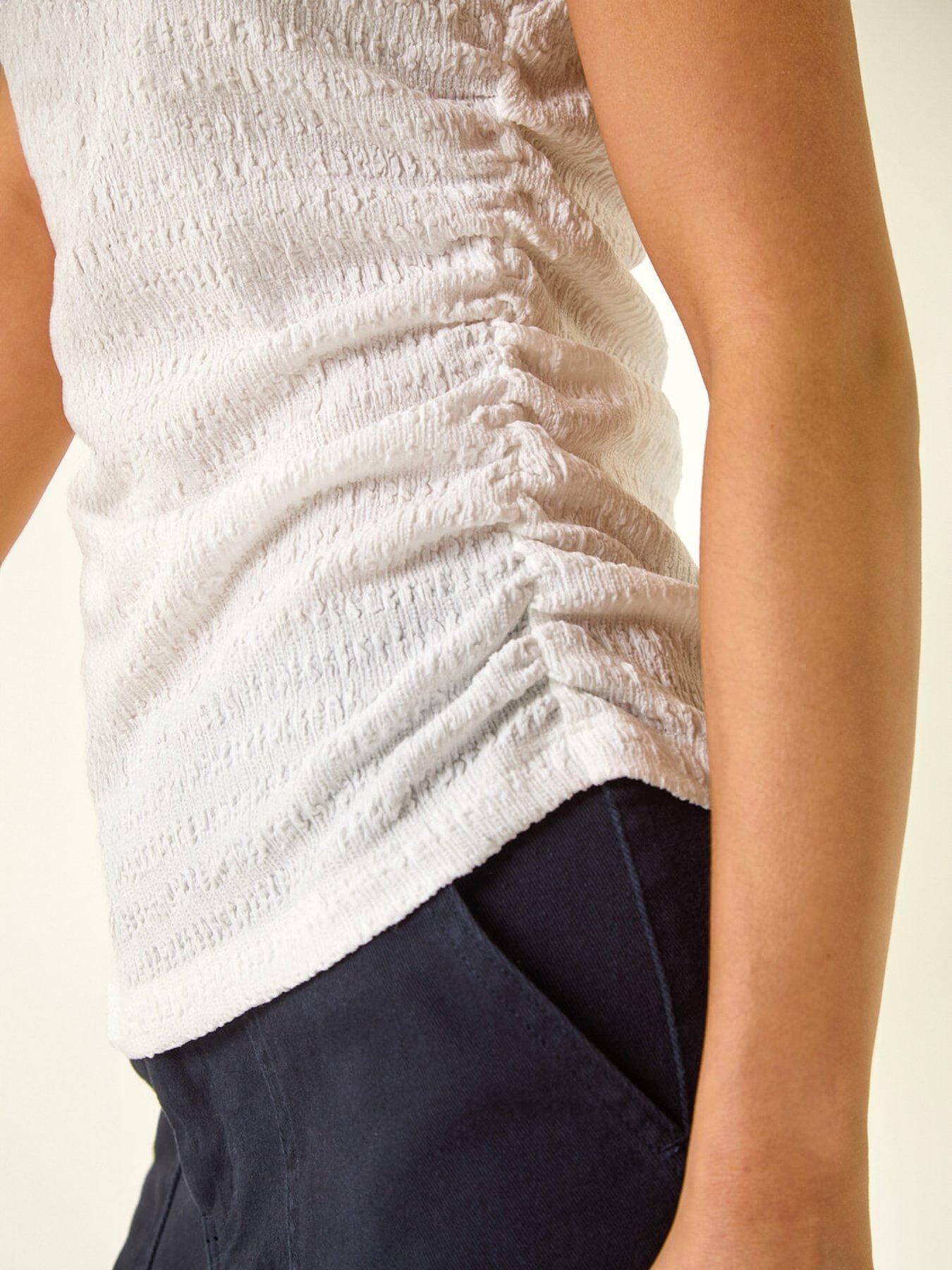 roman-petite-textured-stretch-topdetail