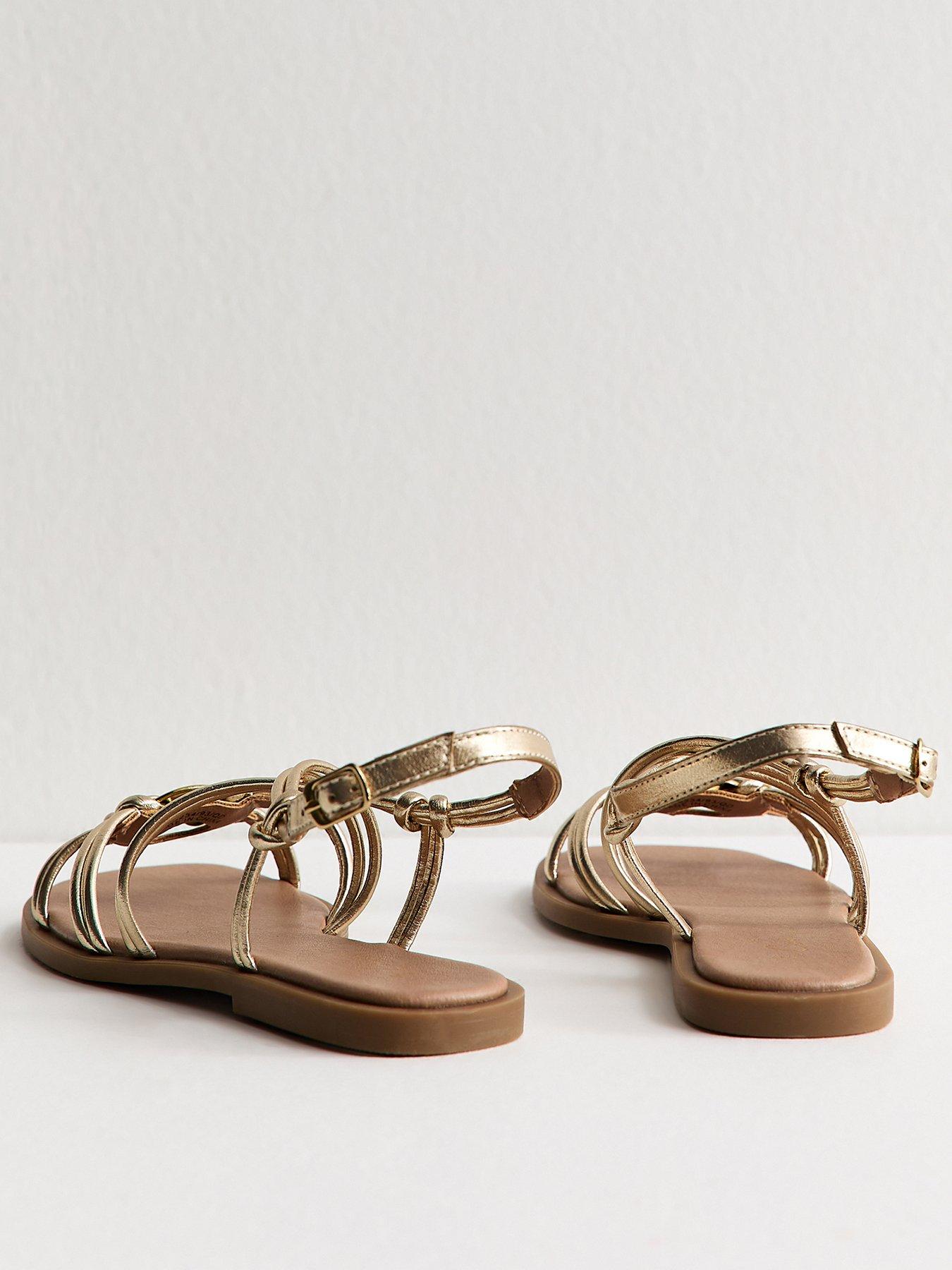 new-look-tone-multistrap-sandals-goldoutfit
