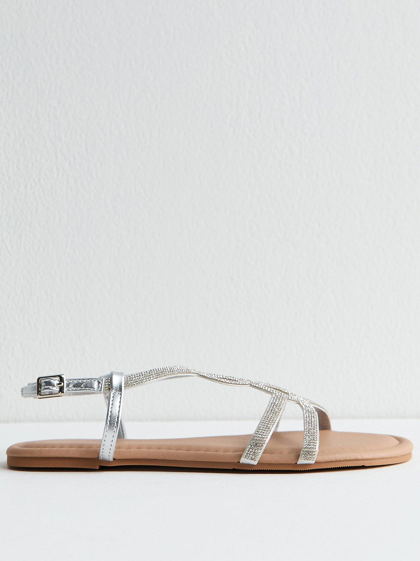 new-look-silver-embellished-round-toe-sandalsstillFront