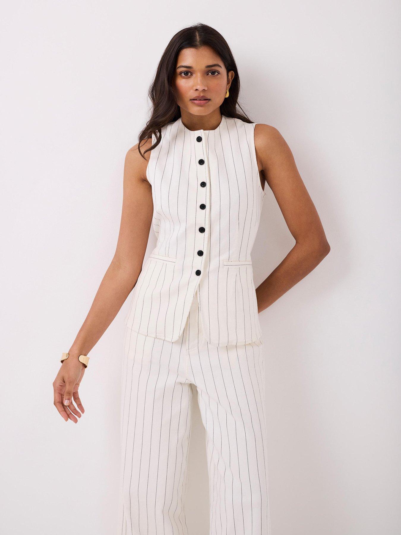 mint-velvet-ivory-stripe-denim-waistcoatstillFront