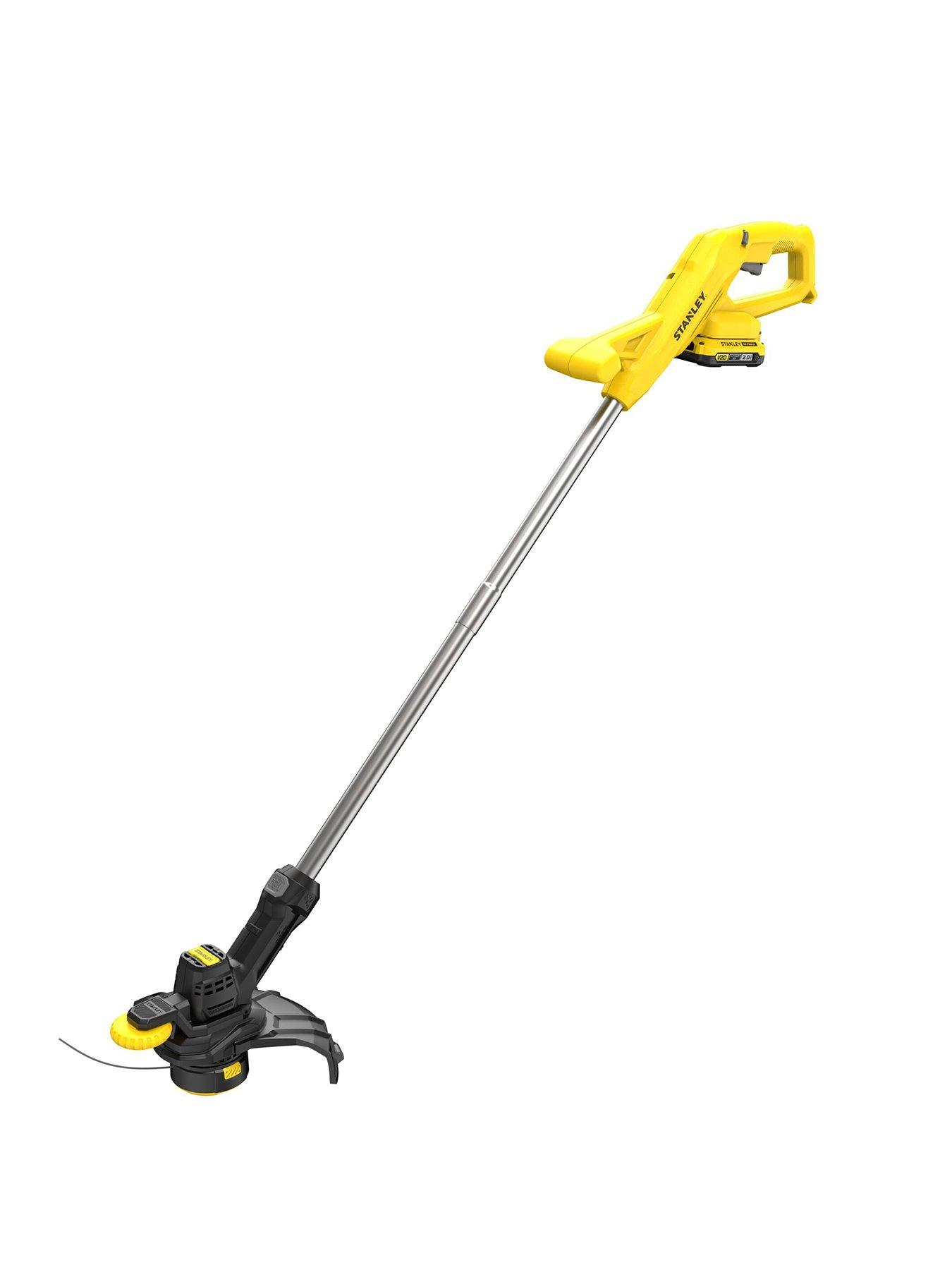 Stanley FatMax STANLEY FATMAX SFMCST925M1-GB 18V V20 25cm String Trimmer Kit - 2.0Ah Battery, Charger, Edging Guide Wheel