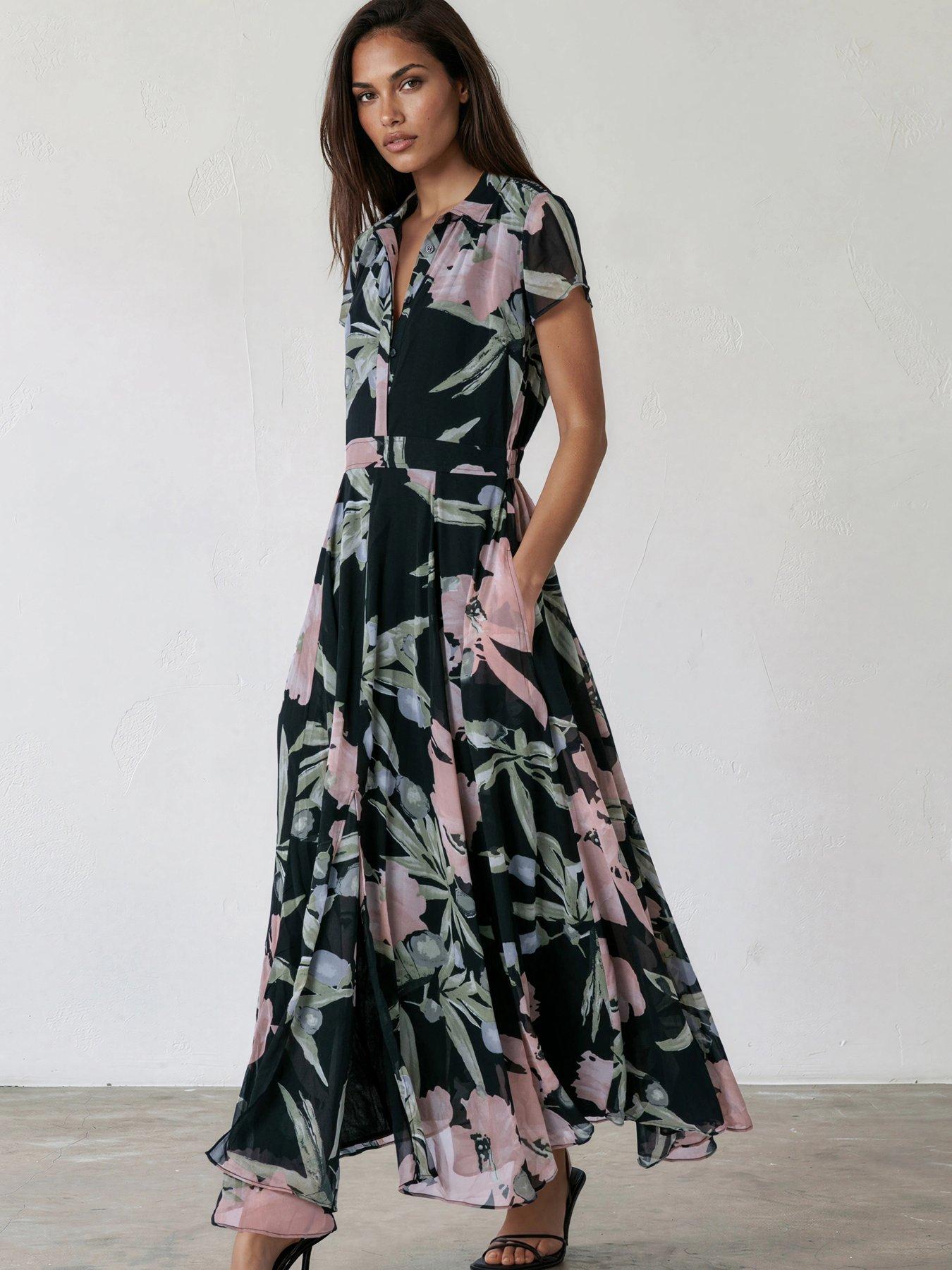 Religion Ava Maxi Occasion Shirt Dress