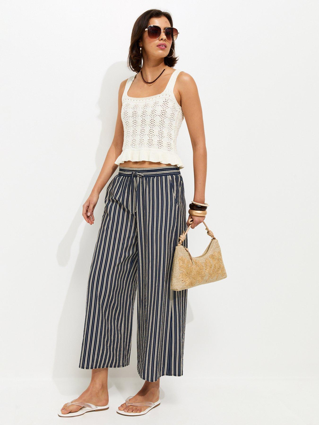 new-look-navy-striped-wide-leg-cropped-trousersback