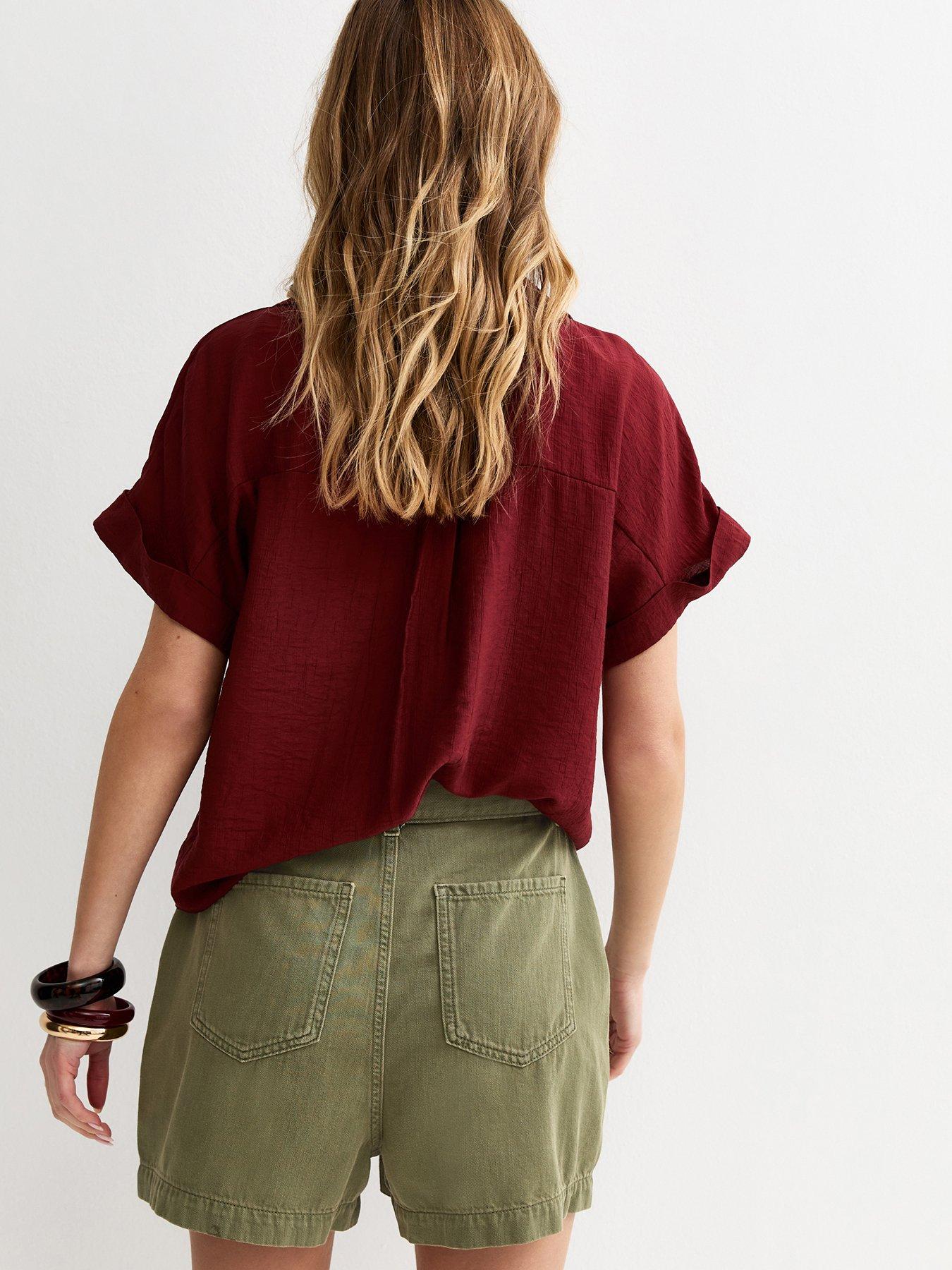 new-look-cotton-twill-cargo-shorts-dark-khakistillFront