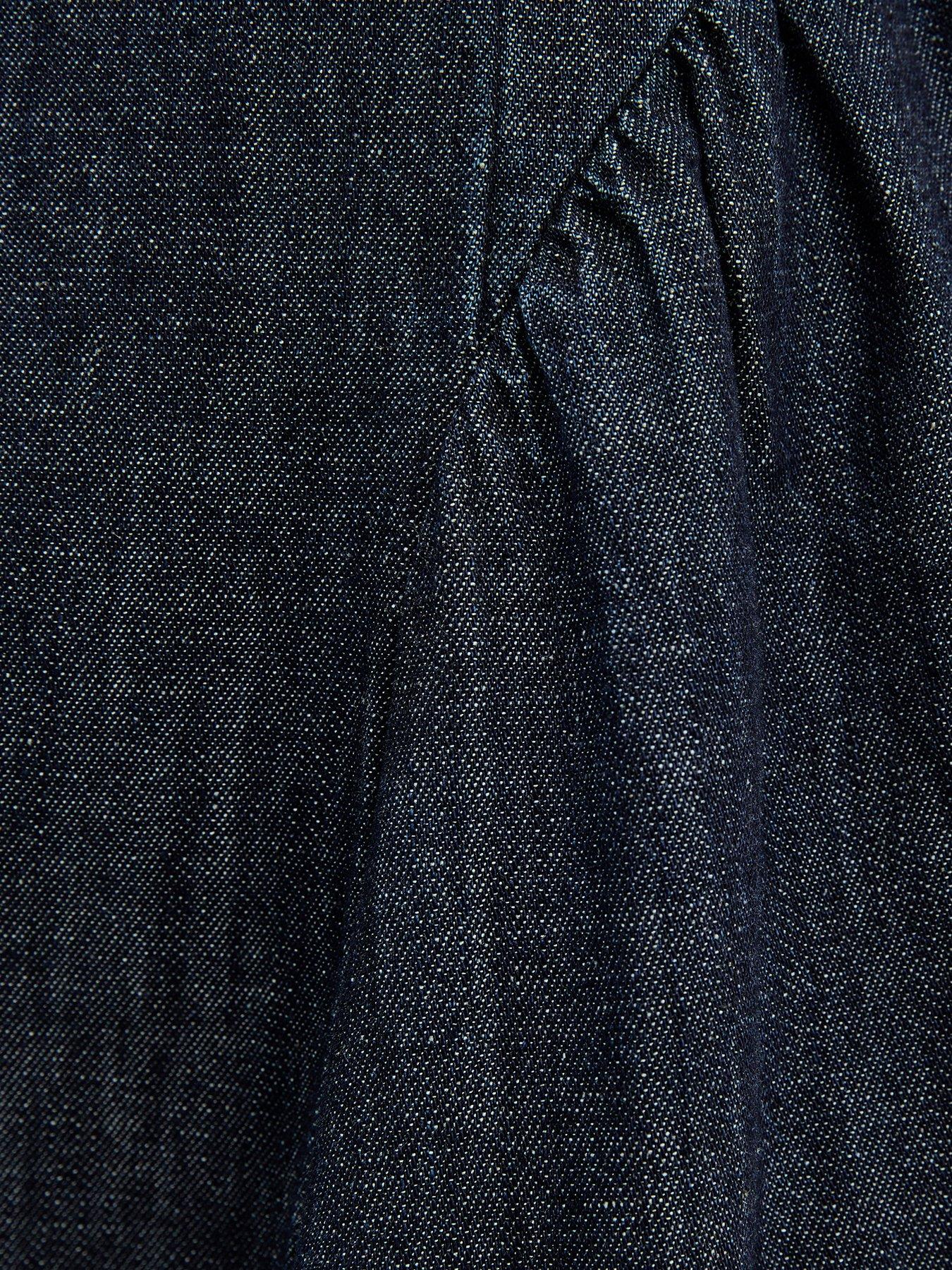 new-look-navy-denim-square-neck-midi-dress-bluedetail