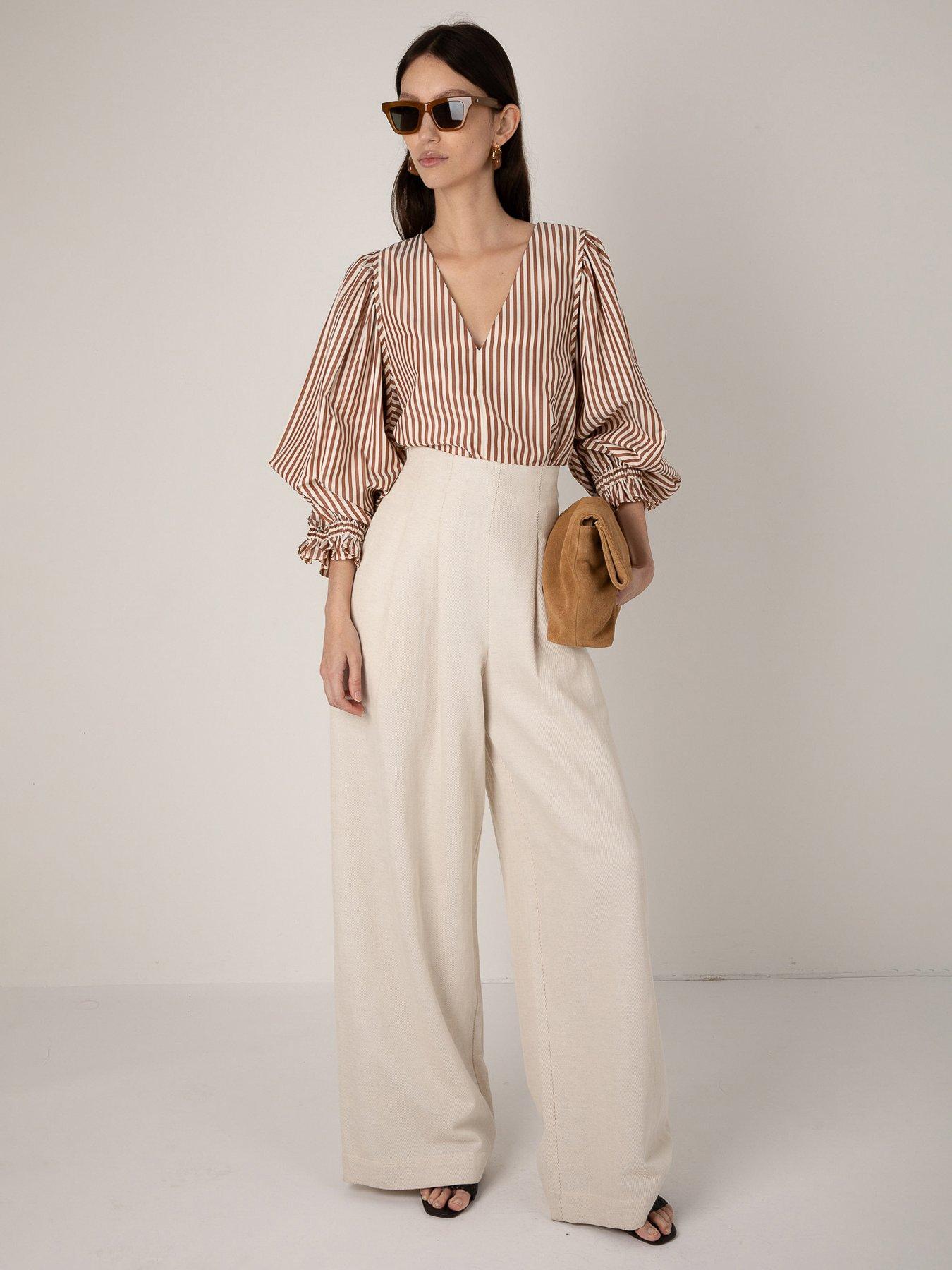 Vi.ve.re Nellie Trouser - Cream