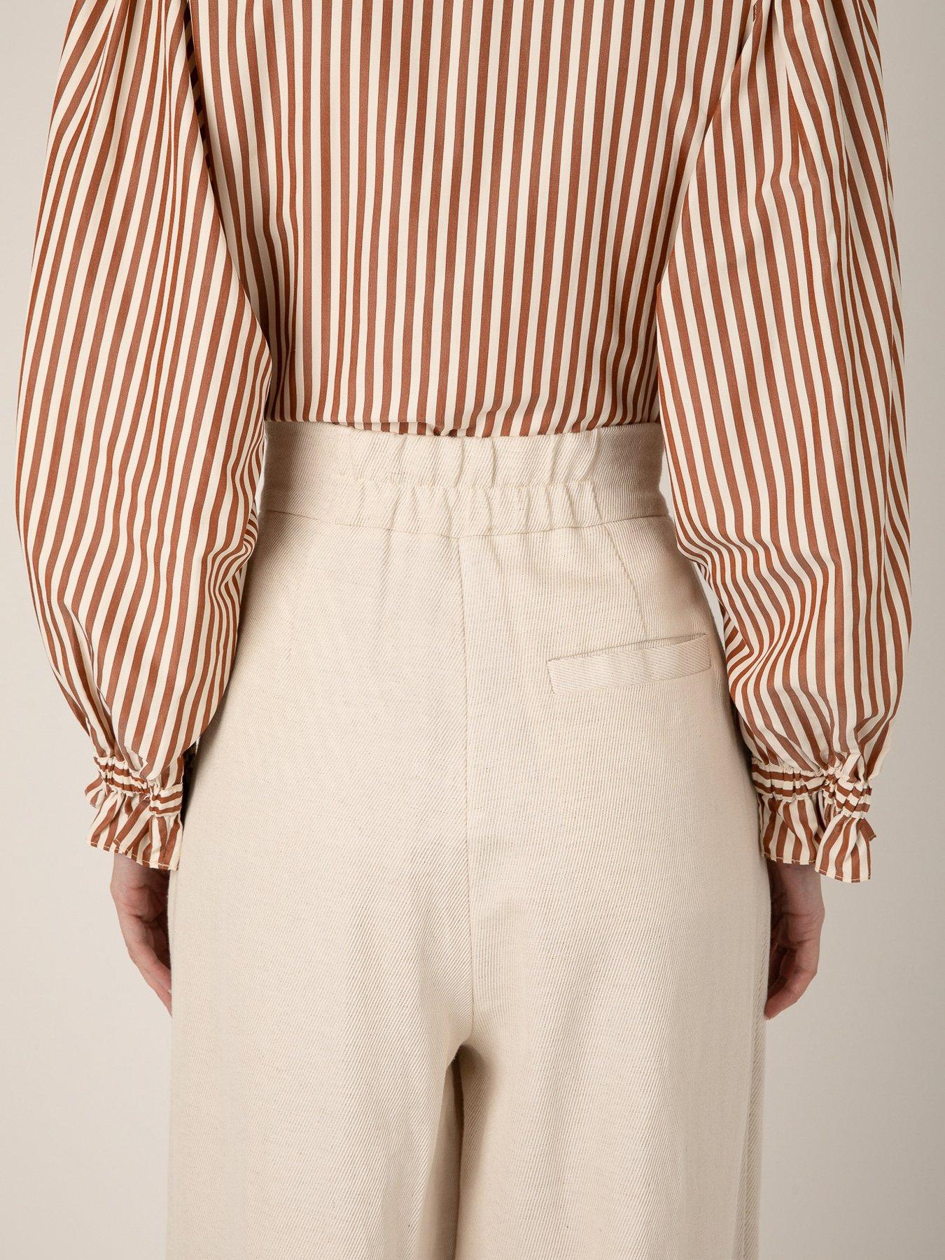Image 4 of 5 of Vi.ve.re Nellie Trouser - Cream