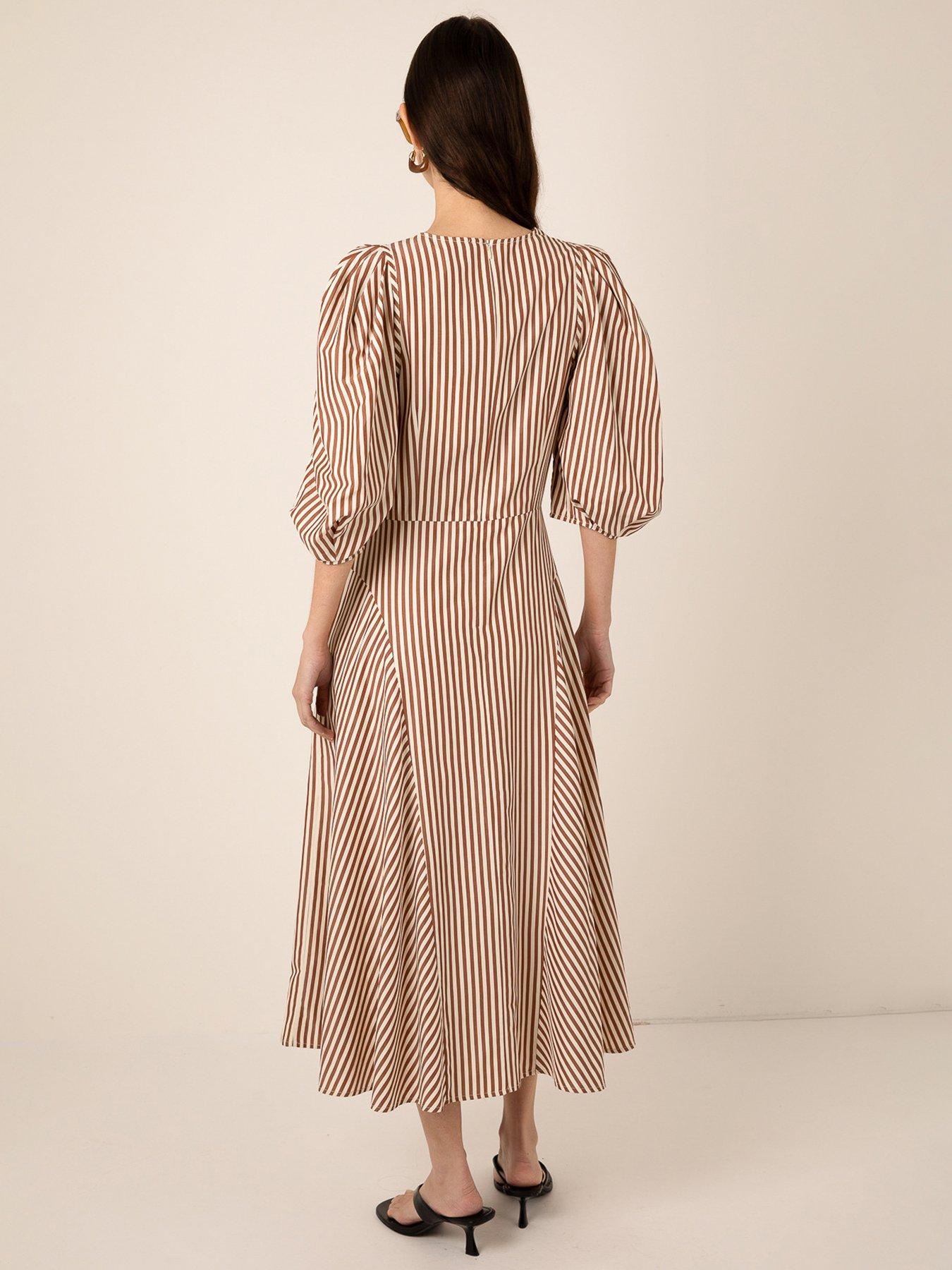 Image 2 of 3 of Vi.ve.re Mila Stripe Dress