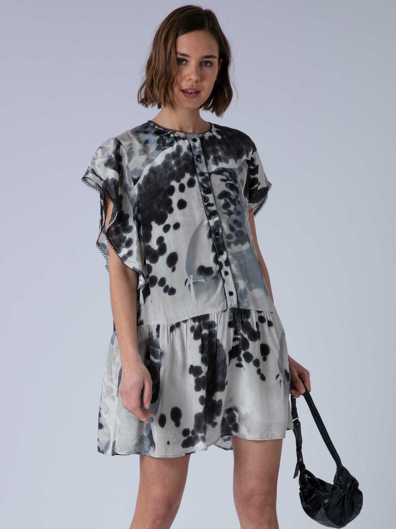 Image 5 of 7 of Religion Ara Tunic Dress - Black