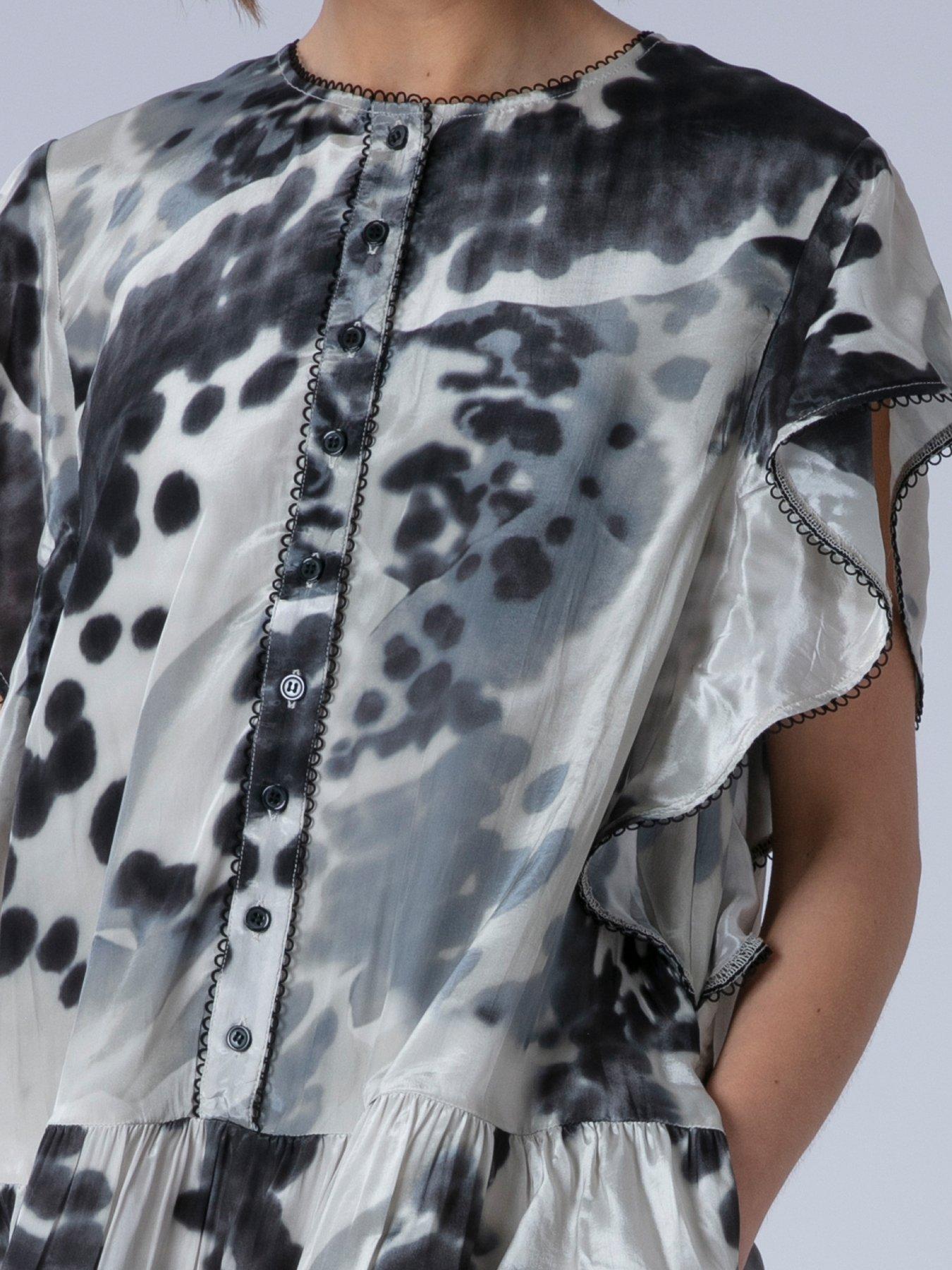 Image 7 of 7 of Religion Ara Tunic Dress - Black